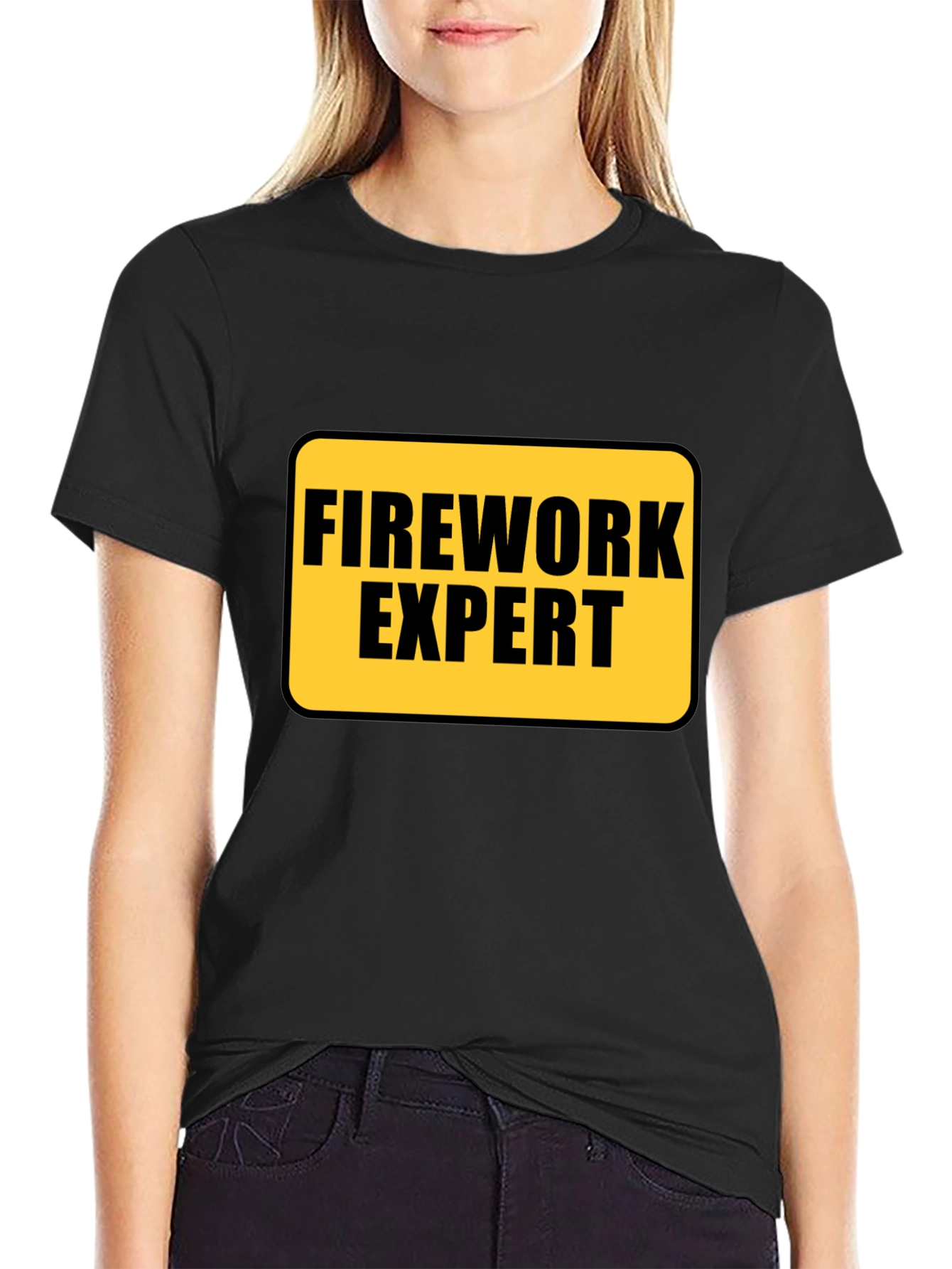 Firework Expert Black T-Shirt