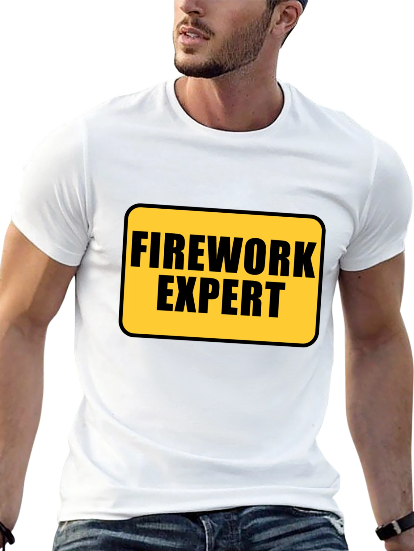 Firework Expert Black T-Shirt
