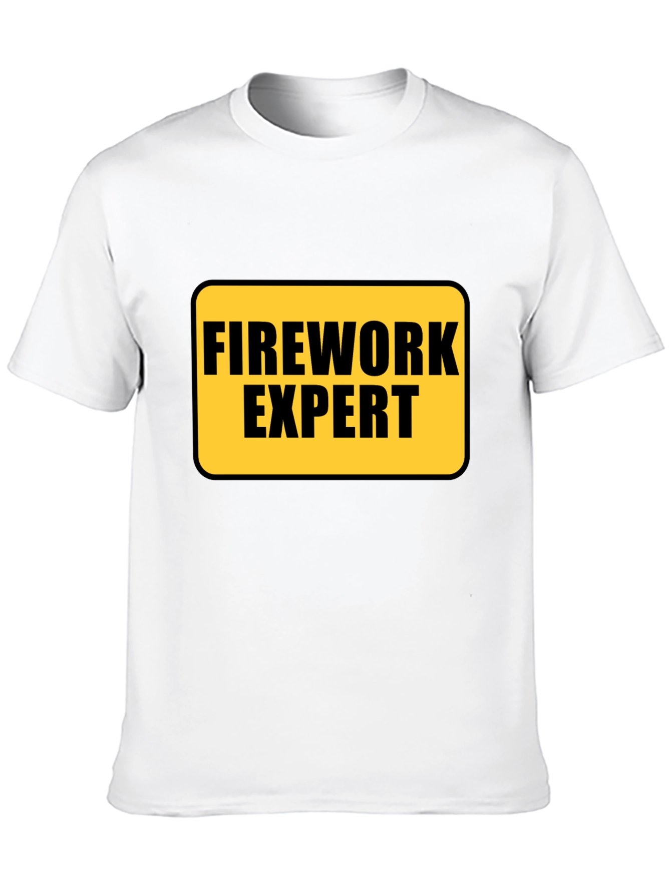 Firework Expert Black T-Shirt