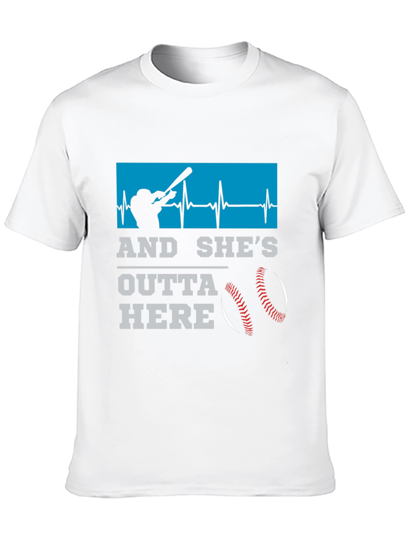 And Shes Outta Here Baseball T-Shirt