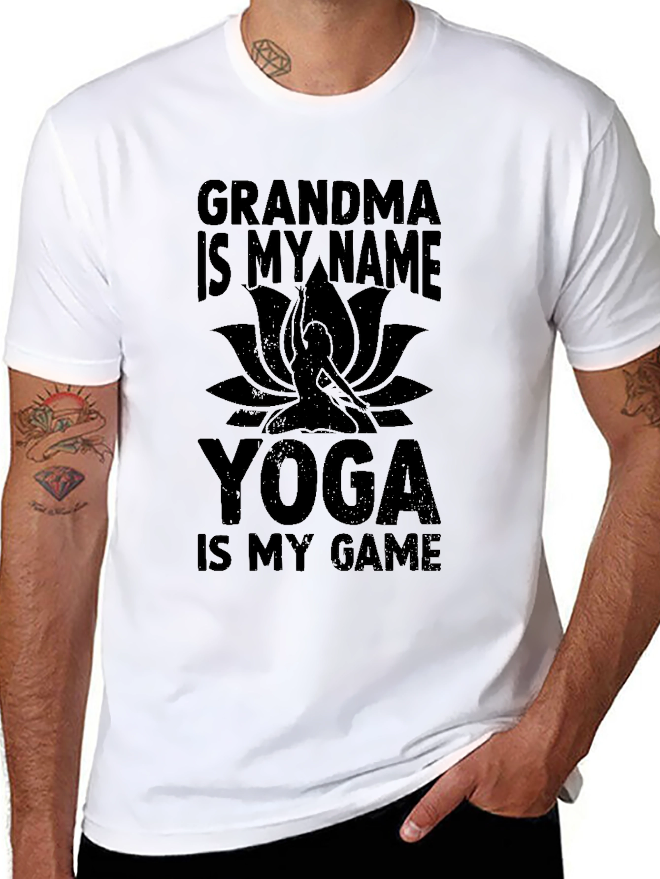 Grandma Yoga T-Shirt - Funny Yoga Lover Tee