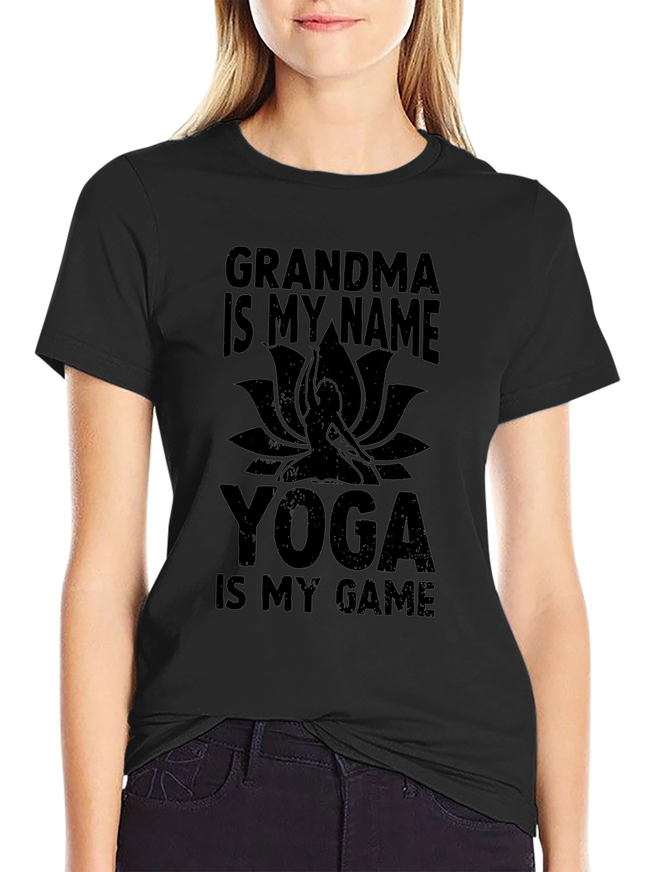 Grandma Yoga T-Shirt - Funny Yoga Lover Tee