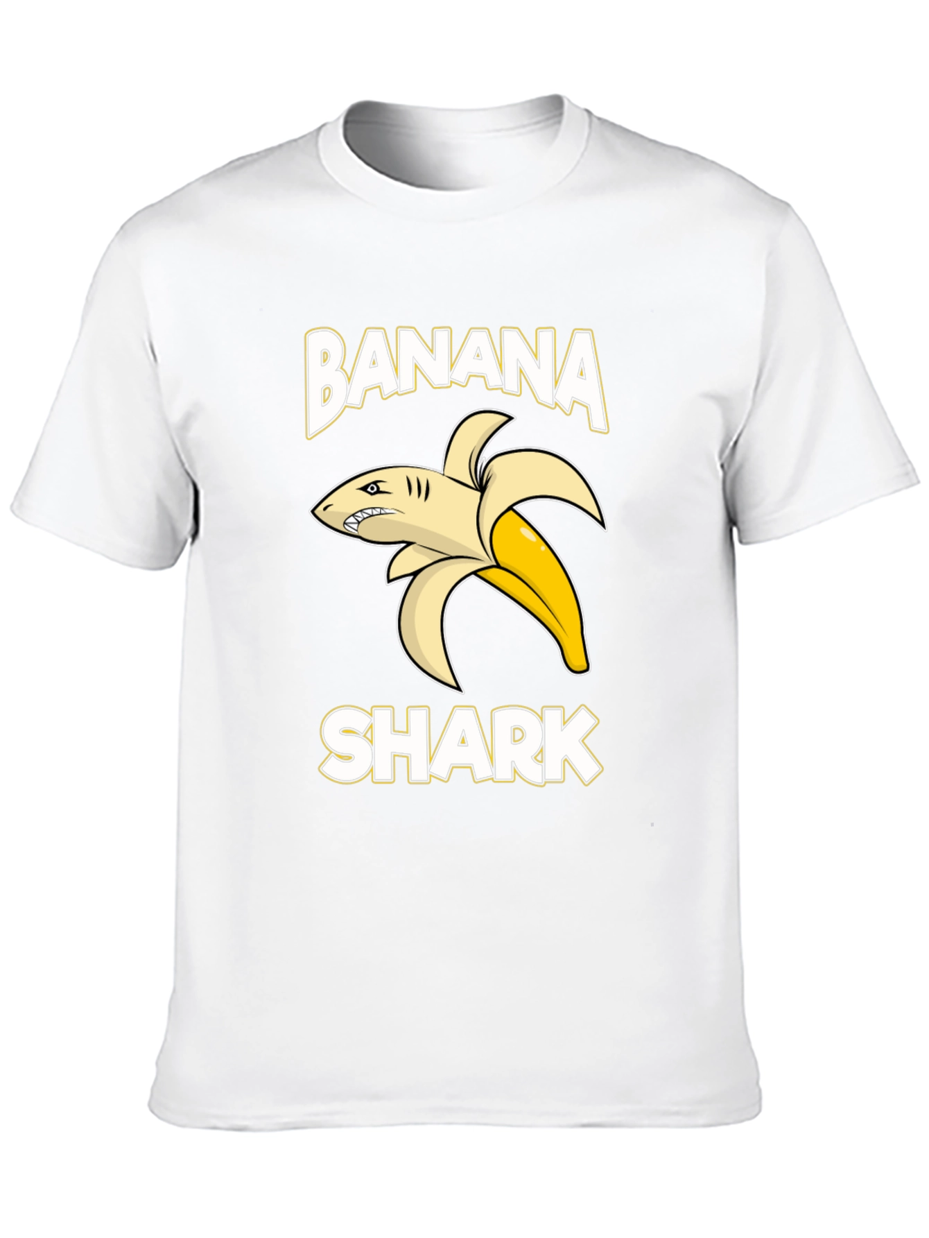 Banana Shark Graphic T-Shirt
