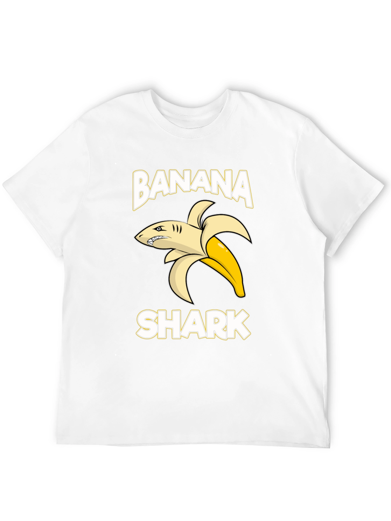 Banana Shark Graphic T-Shirt
