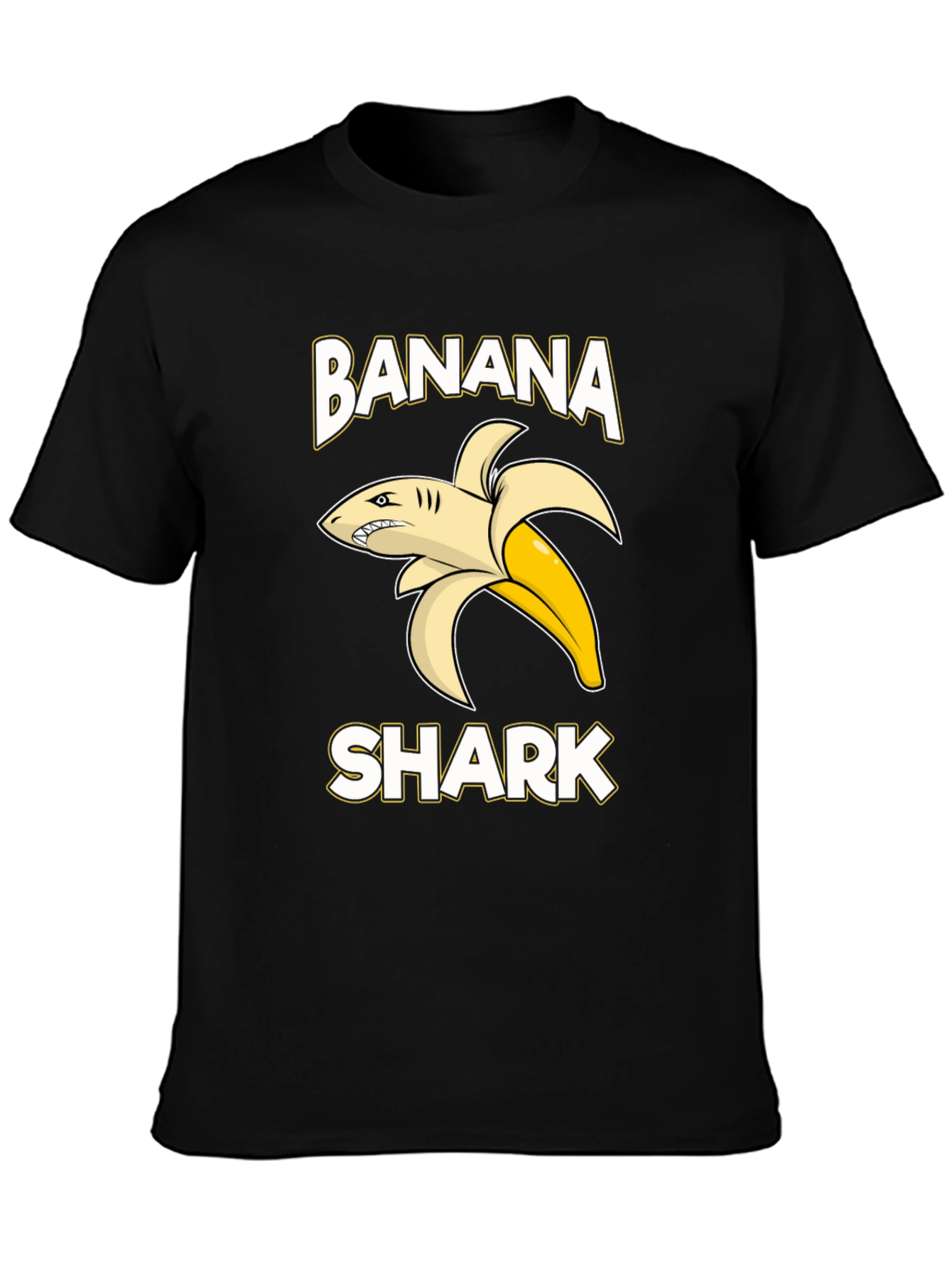 Banana Shark Graphic T-Shirt