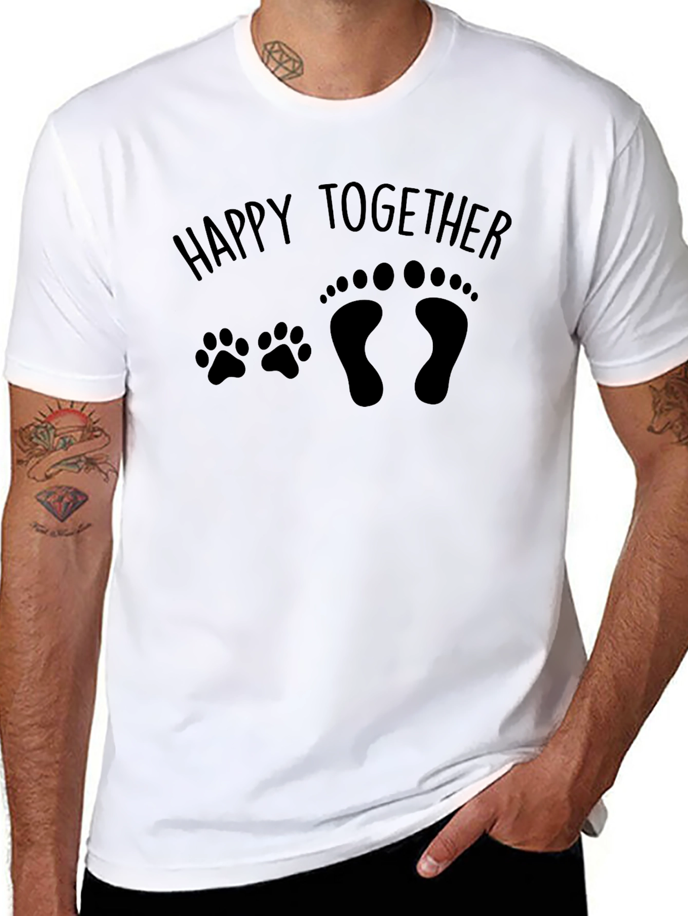 Happy Together Pet & Owner T-Shirt