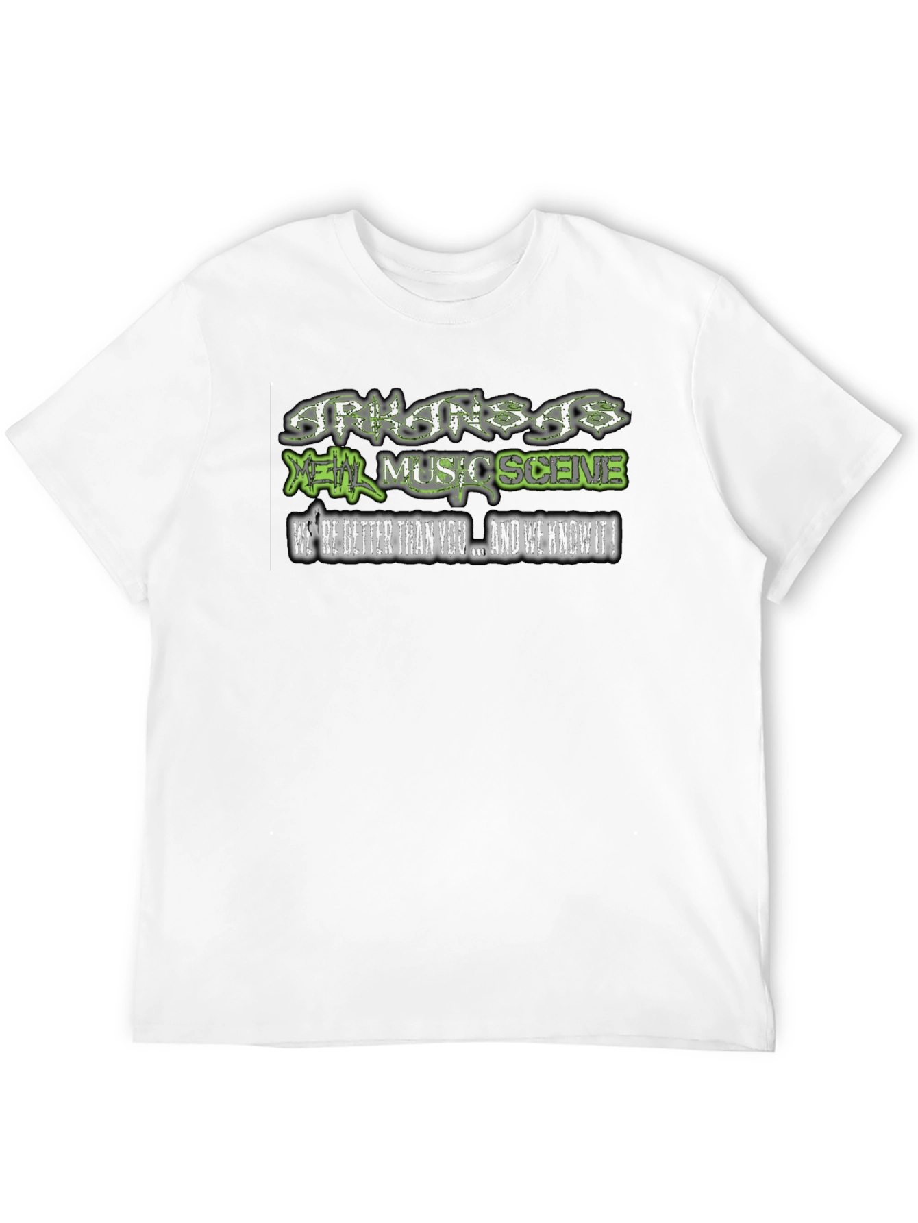 Arkansas Metal Music Scene Black T-Shirt