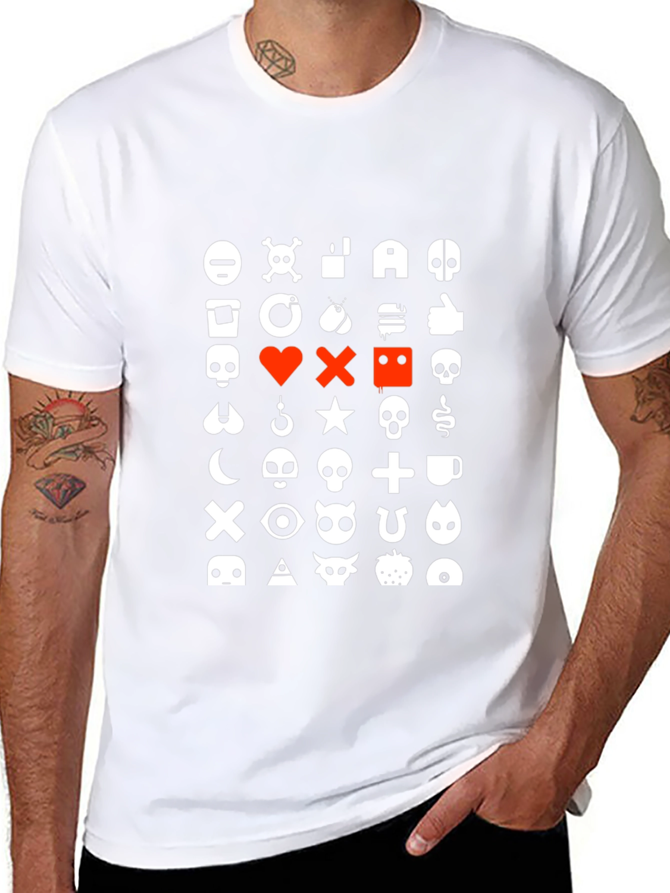 Graphic Icon T-Shirt - Cool & Unique Design