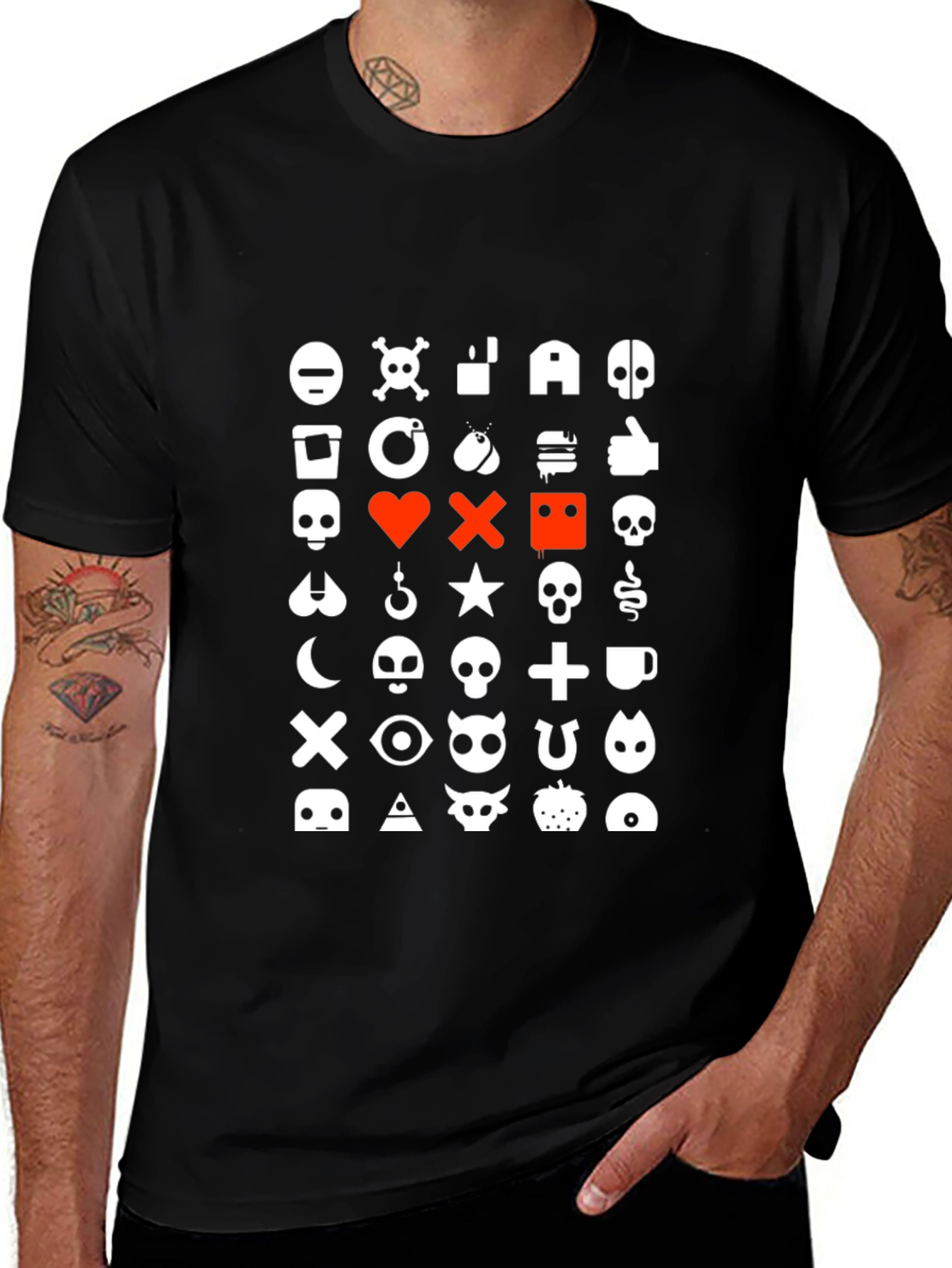 Graphic Icon T-Shirt - Cool & Unique Design