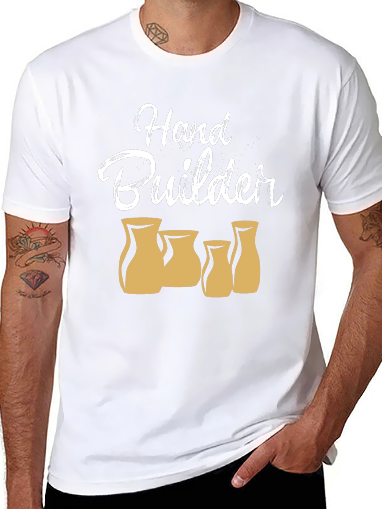 Hand Builder Pottery T-Shirt