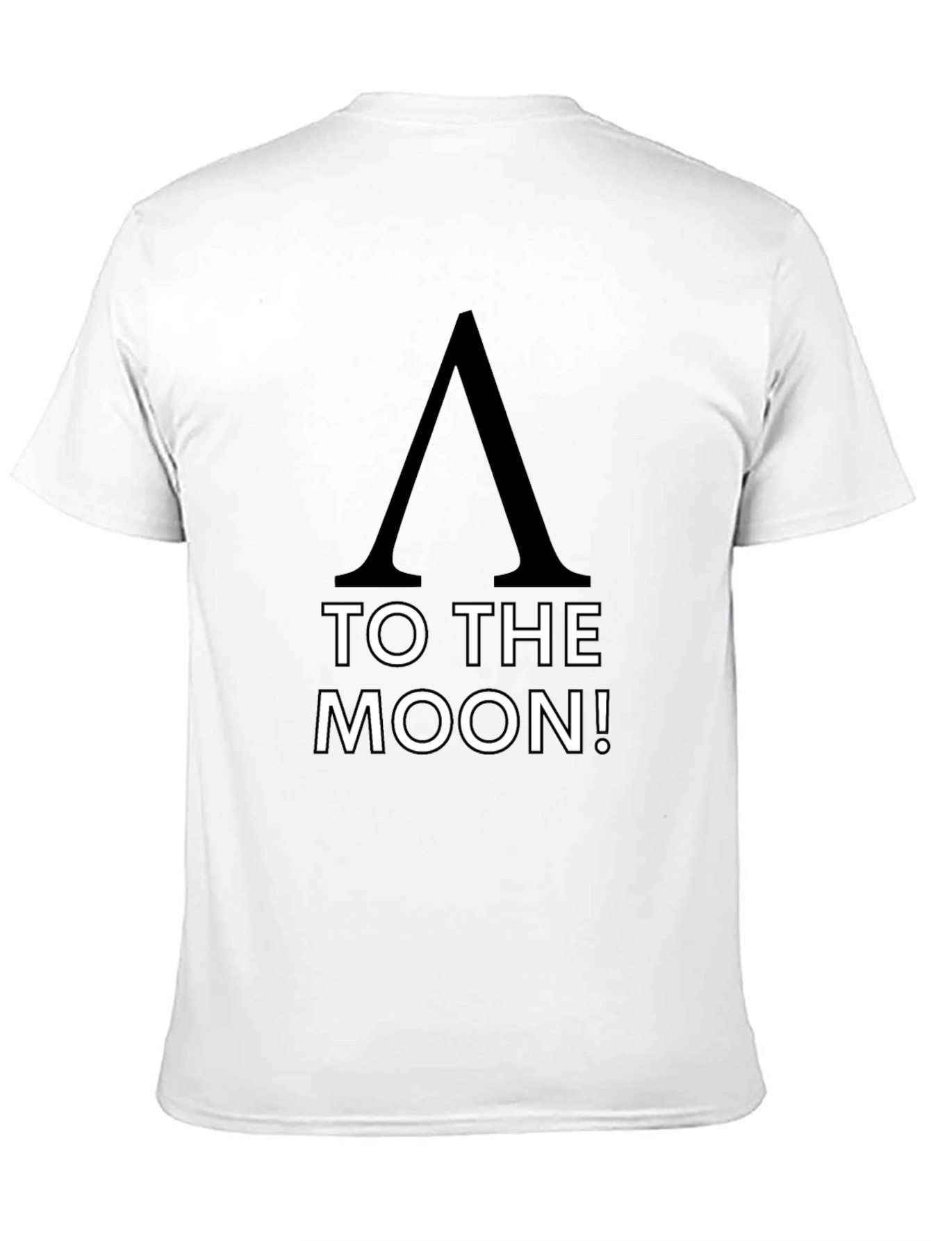 ApeCoin To The Moon Black T-Shirt