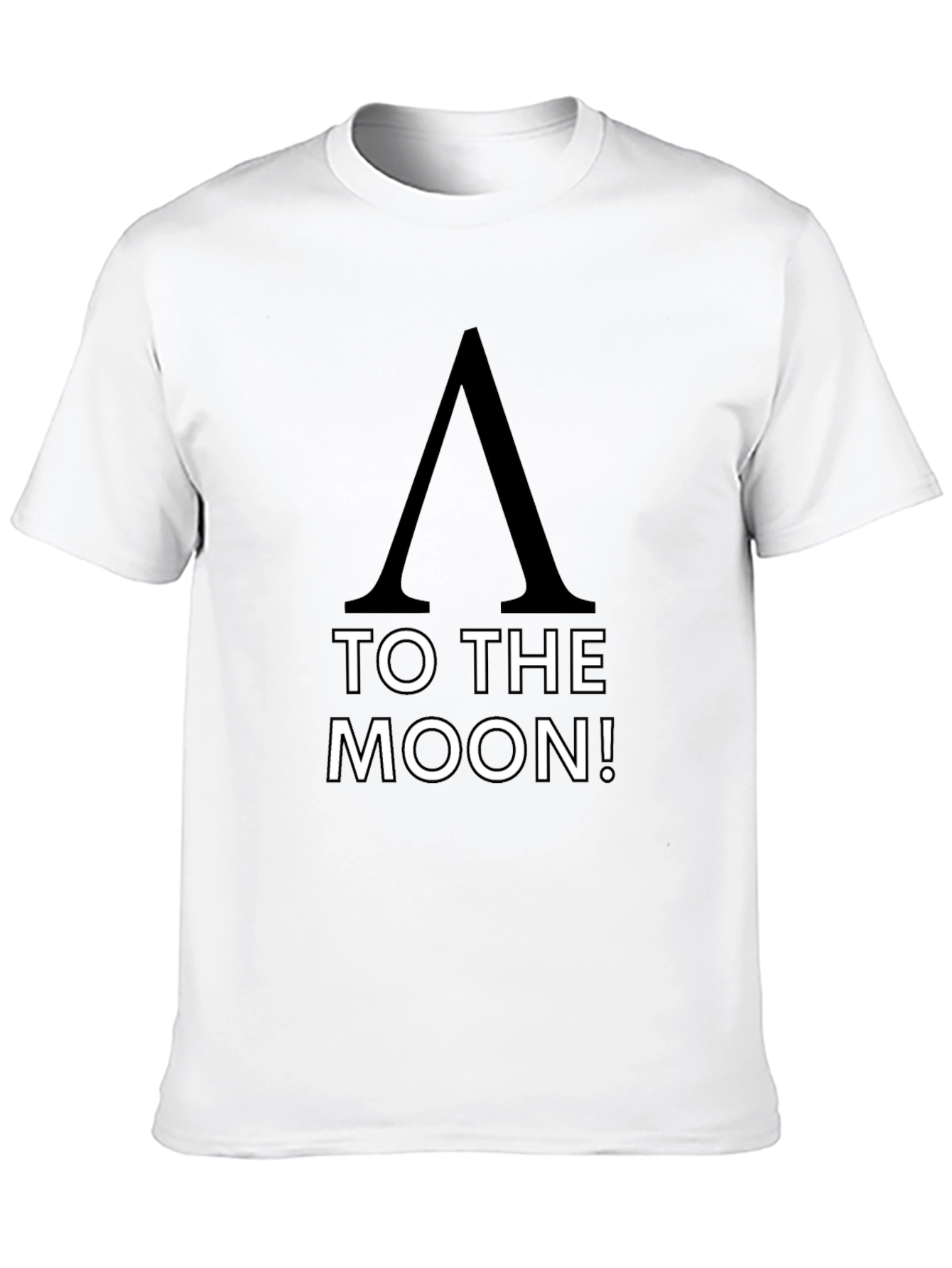 ApeCoin To The Moon Black T-Shirt