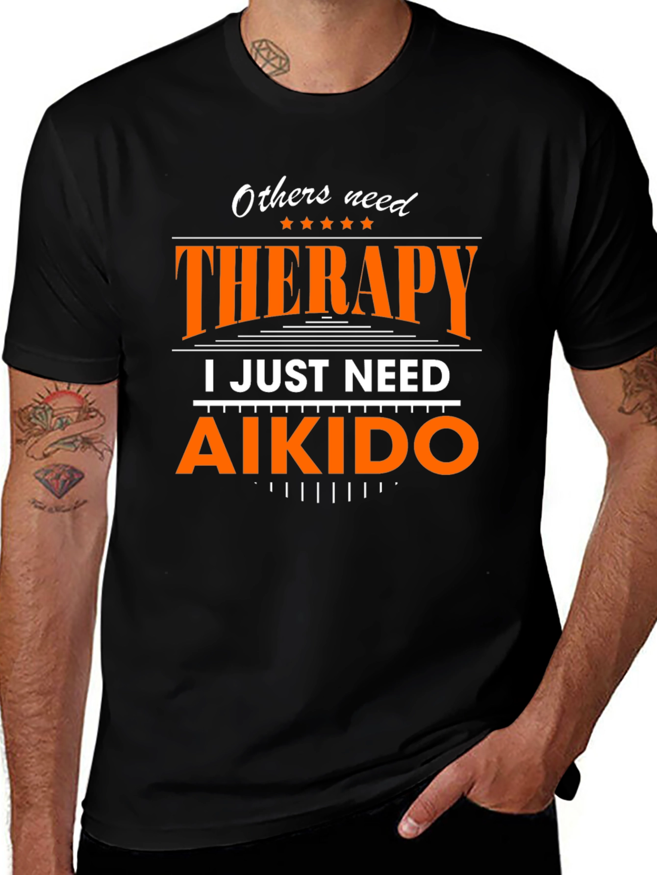 Aikido Therapy T-Shirt: Martial Arts Tee