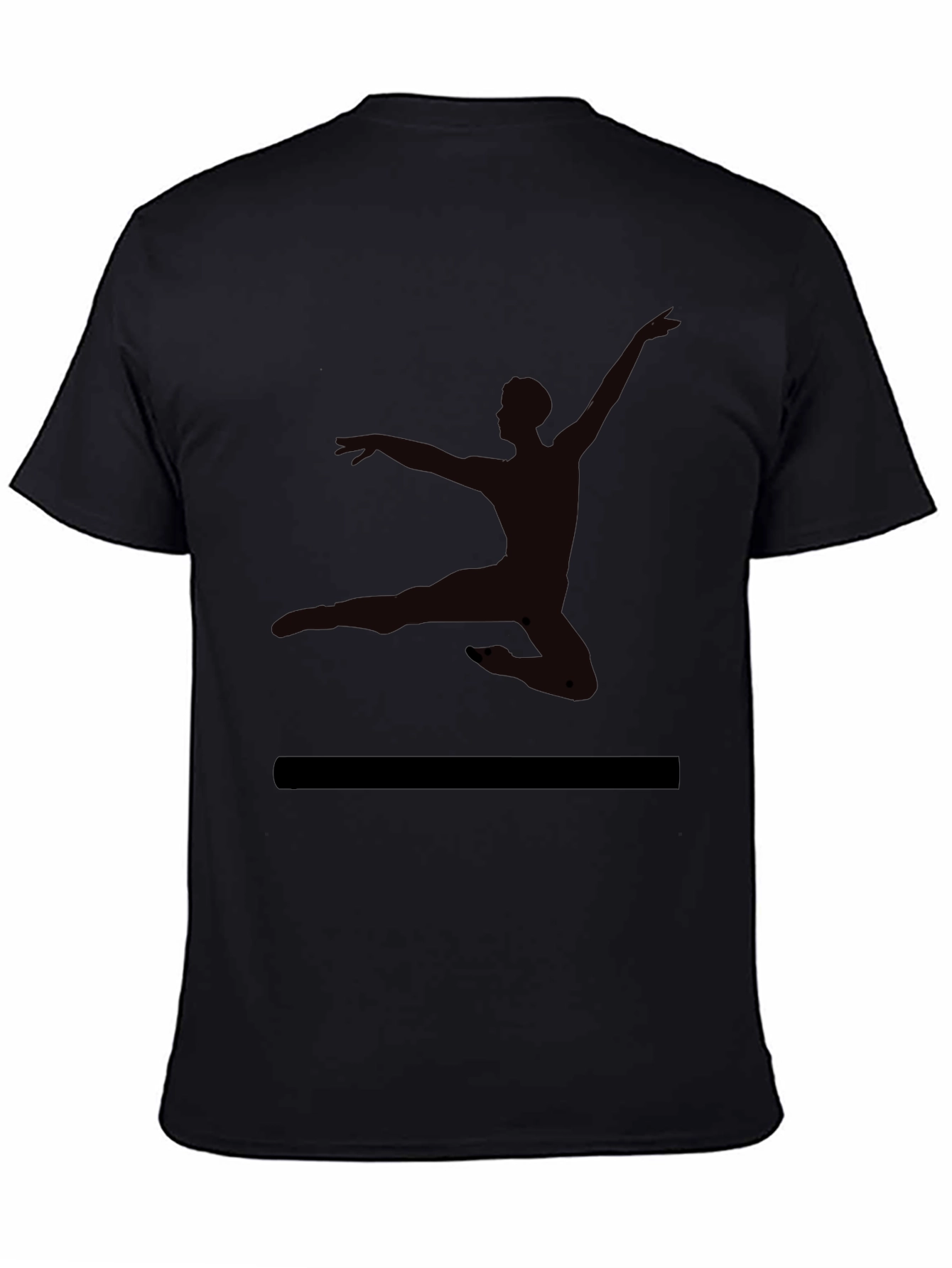 Ballet Silhouette Black T-Shirt