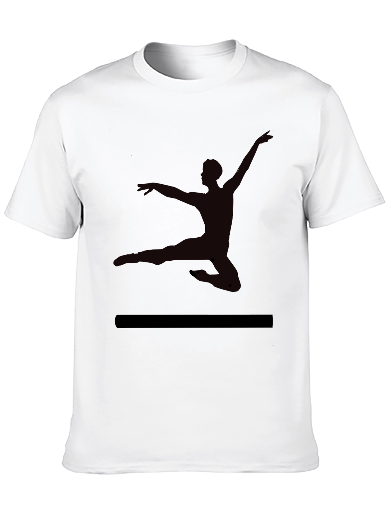 Ballet Silhouette Black T-Shirt