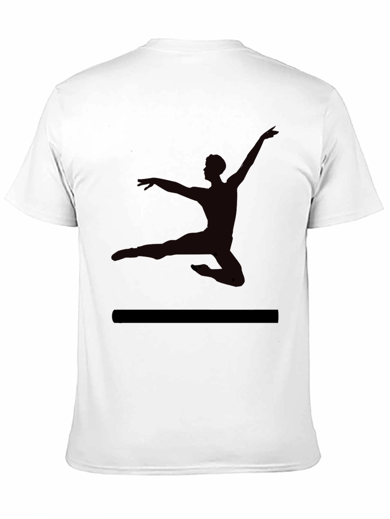 Ballet Silhouette Black T-Shirt
