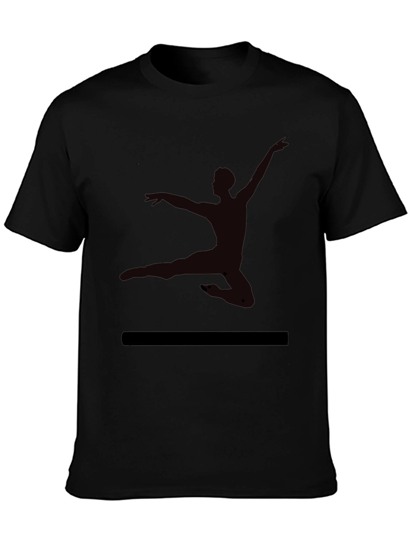 Ballet Silhouette Black T-Shirt
