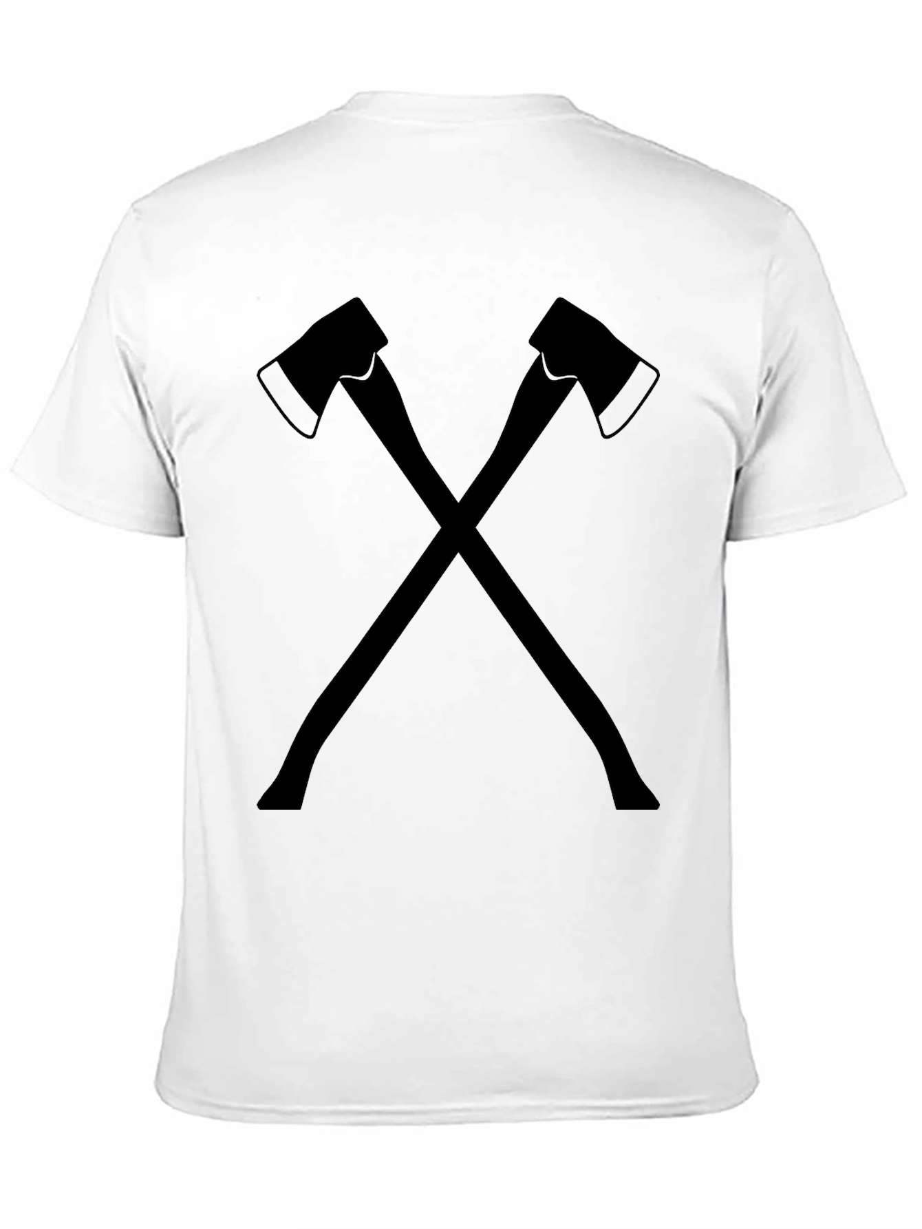 Axe Crossed Graphic Tee - Lumberjack Style