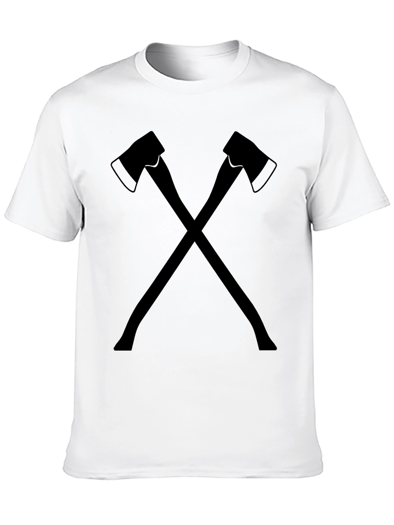 Axe Crossed Graphic Tee - Lumberjack Style