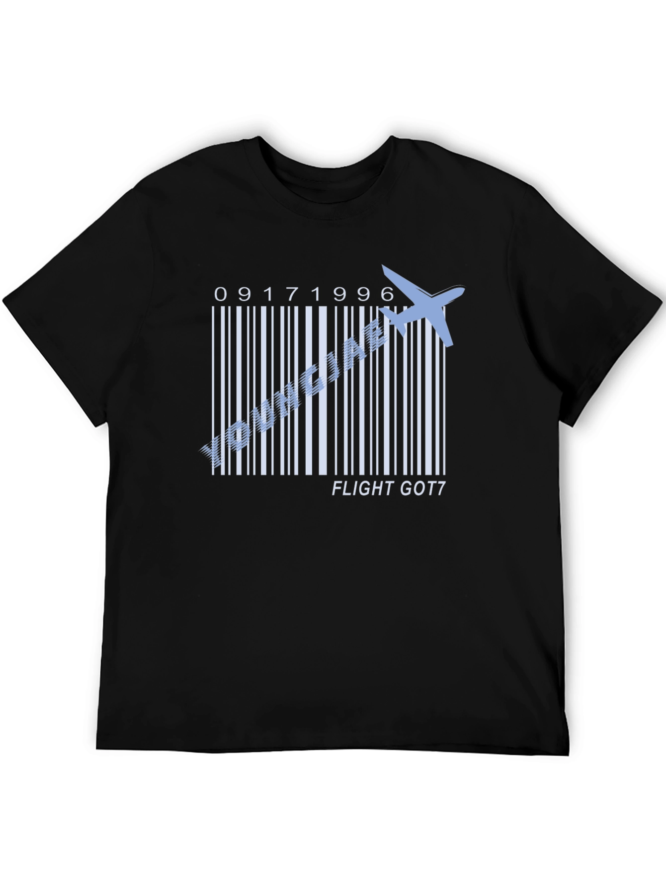 GOT7 Flight Graphic Black T-Shirt