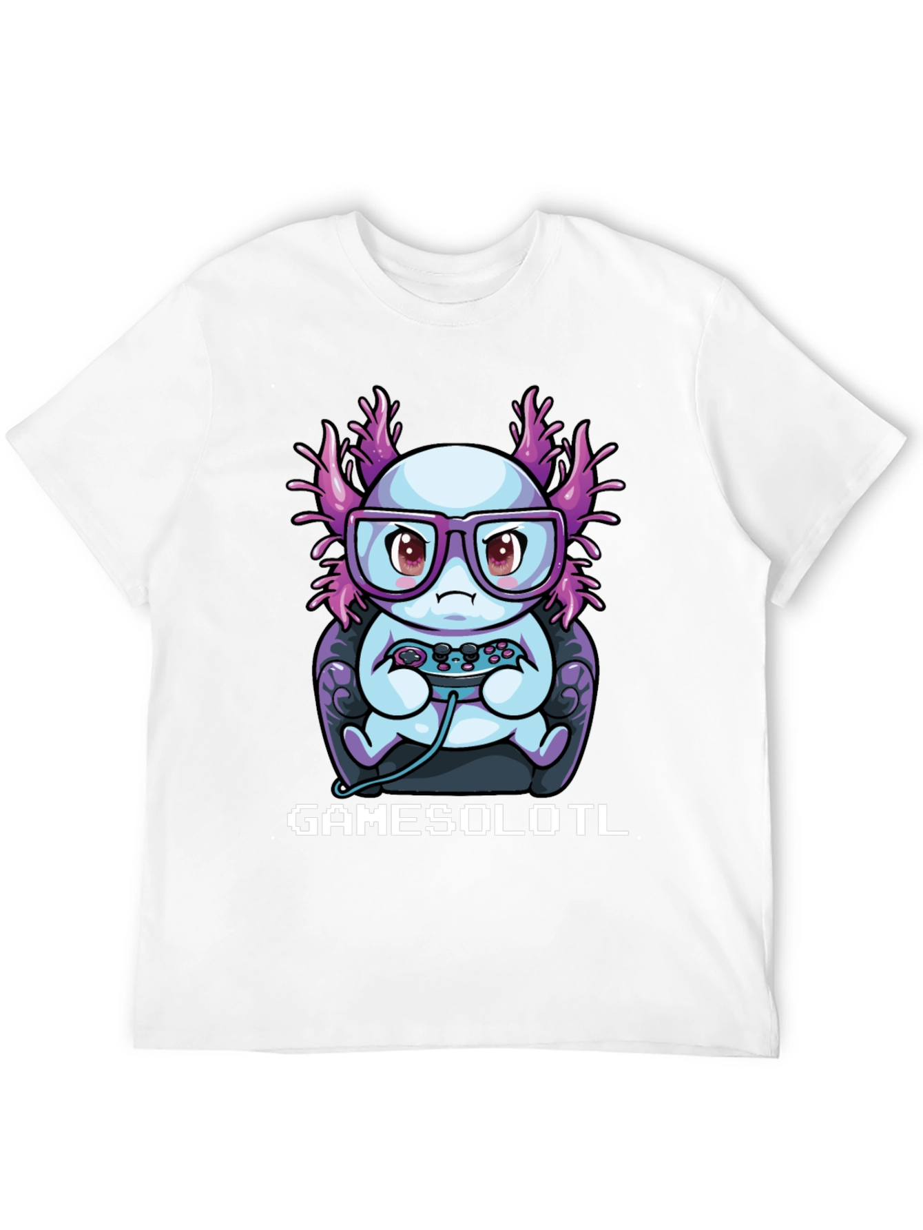 GAMESOLOTL T-Shirt - Gamer Axolotl Tee