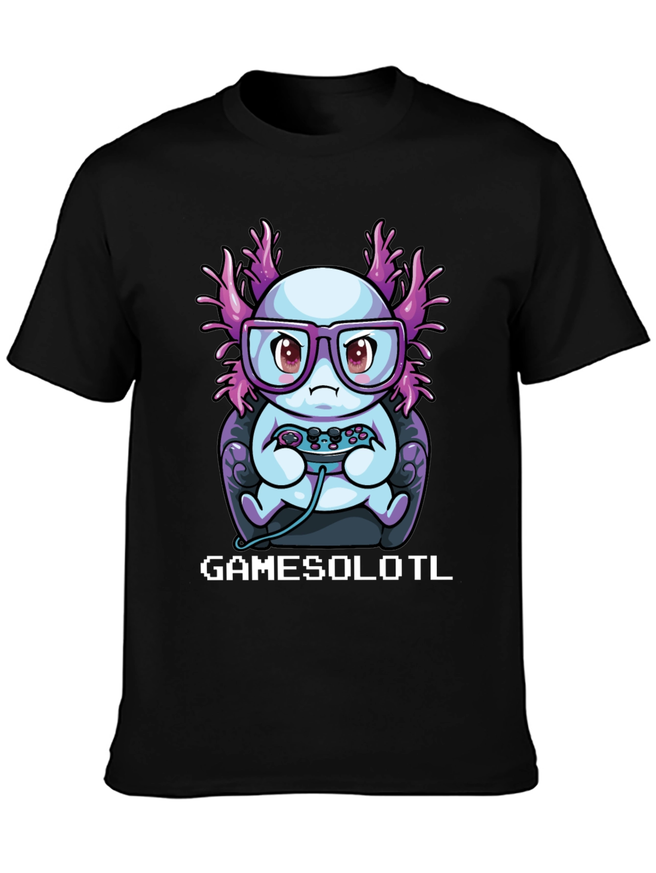 GAMESOLOTL T-Shirt - Gamer Axolotl Tee
