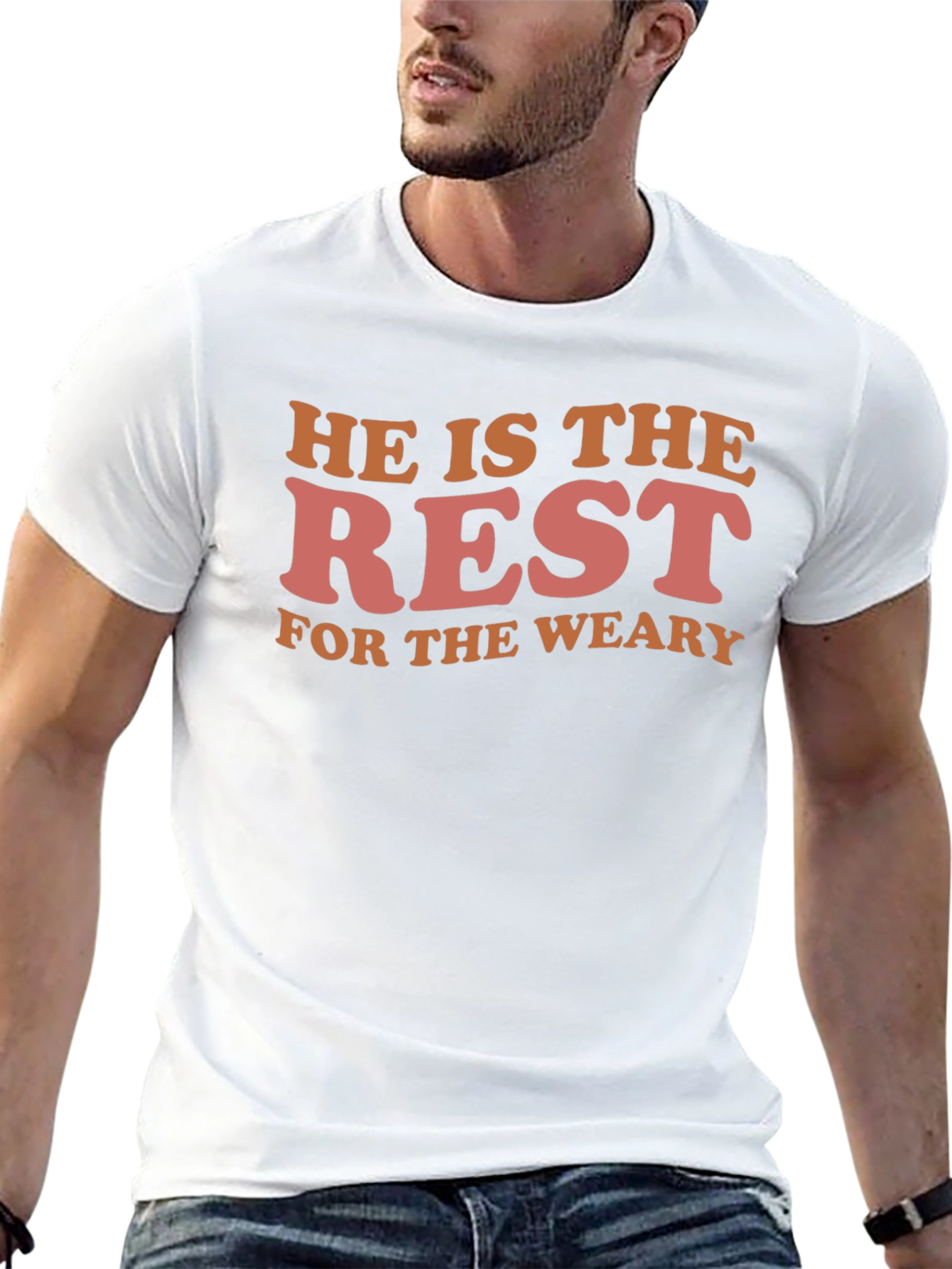 He Is The Rest T-Shirt - Retro Style