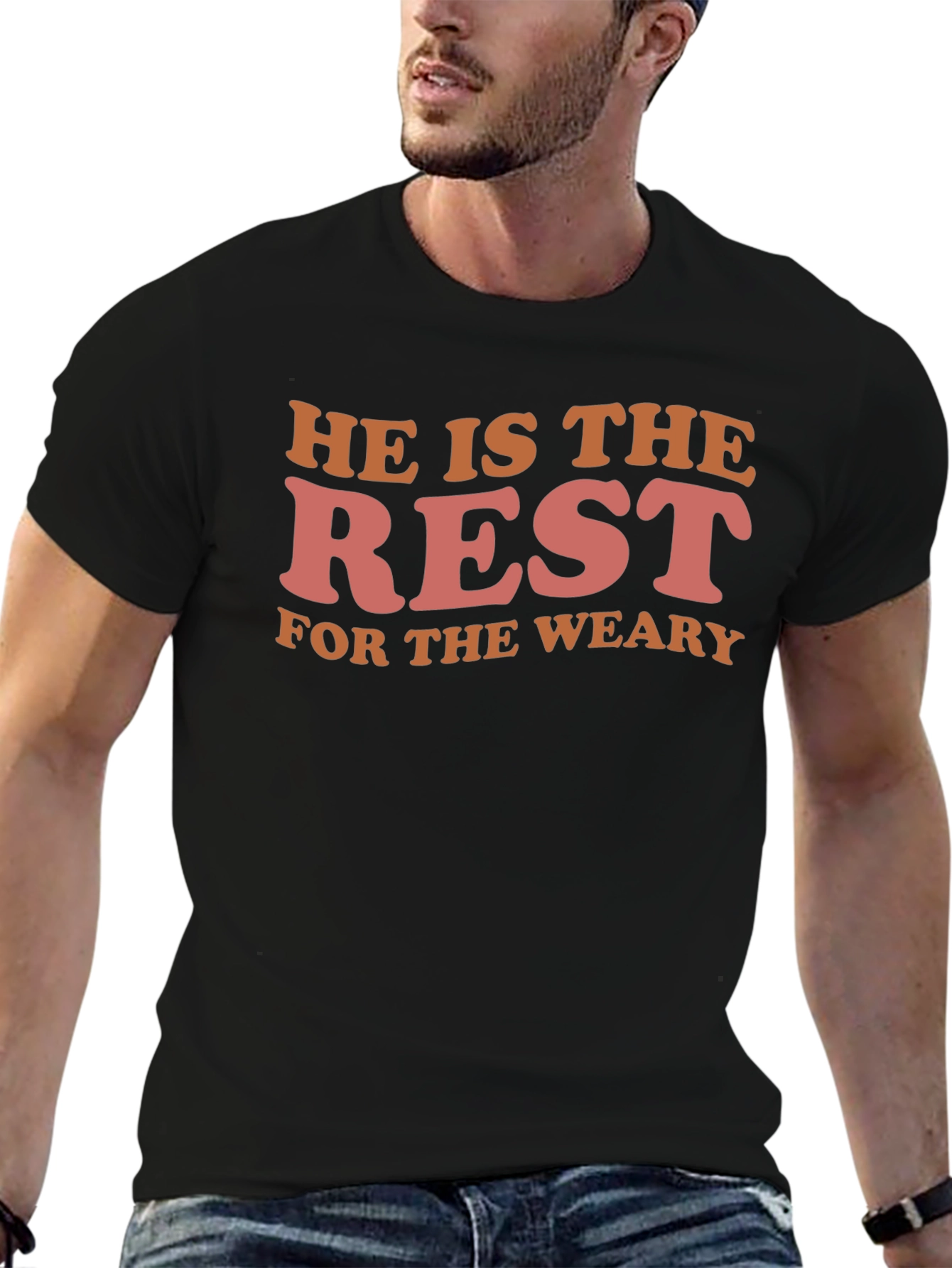 He Is The Rest T-Shirt - Retro Style