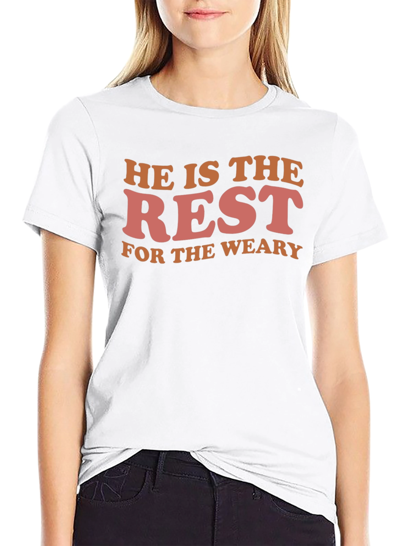 He Is The Rest T-Shirt - Retro Style
