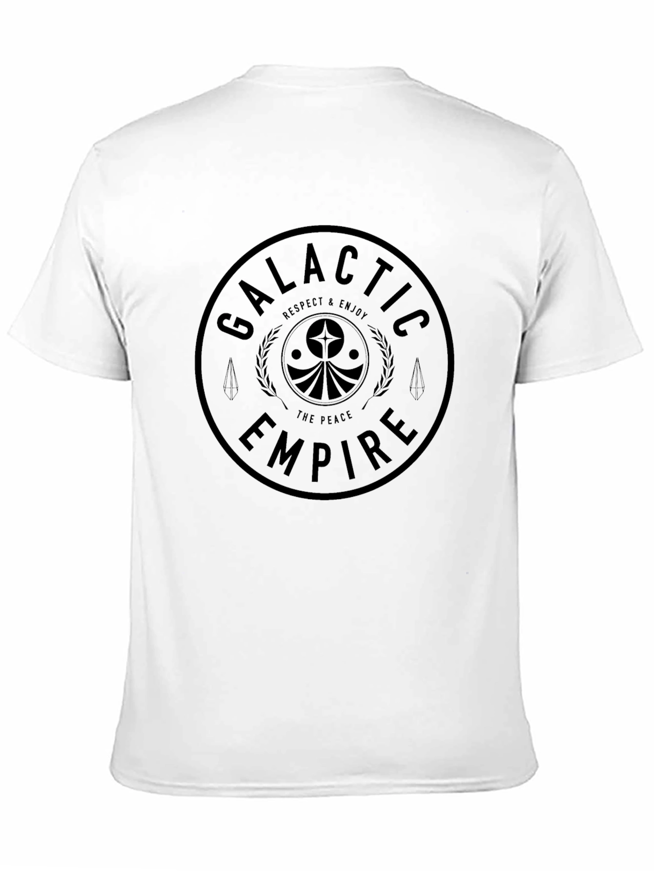 Galactic Empire Graphic T-Shirt - Black