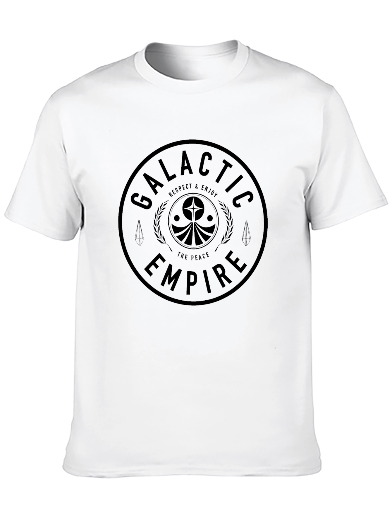 Galactic Empire Graphic T-Shirt - Black