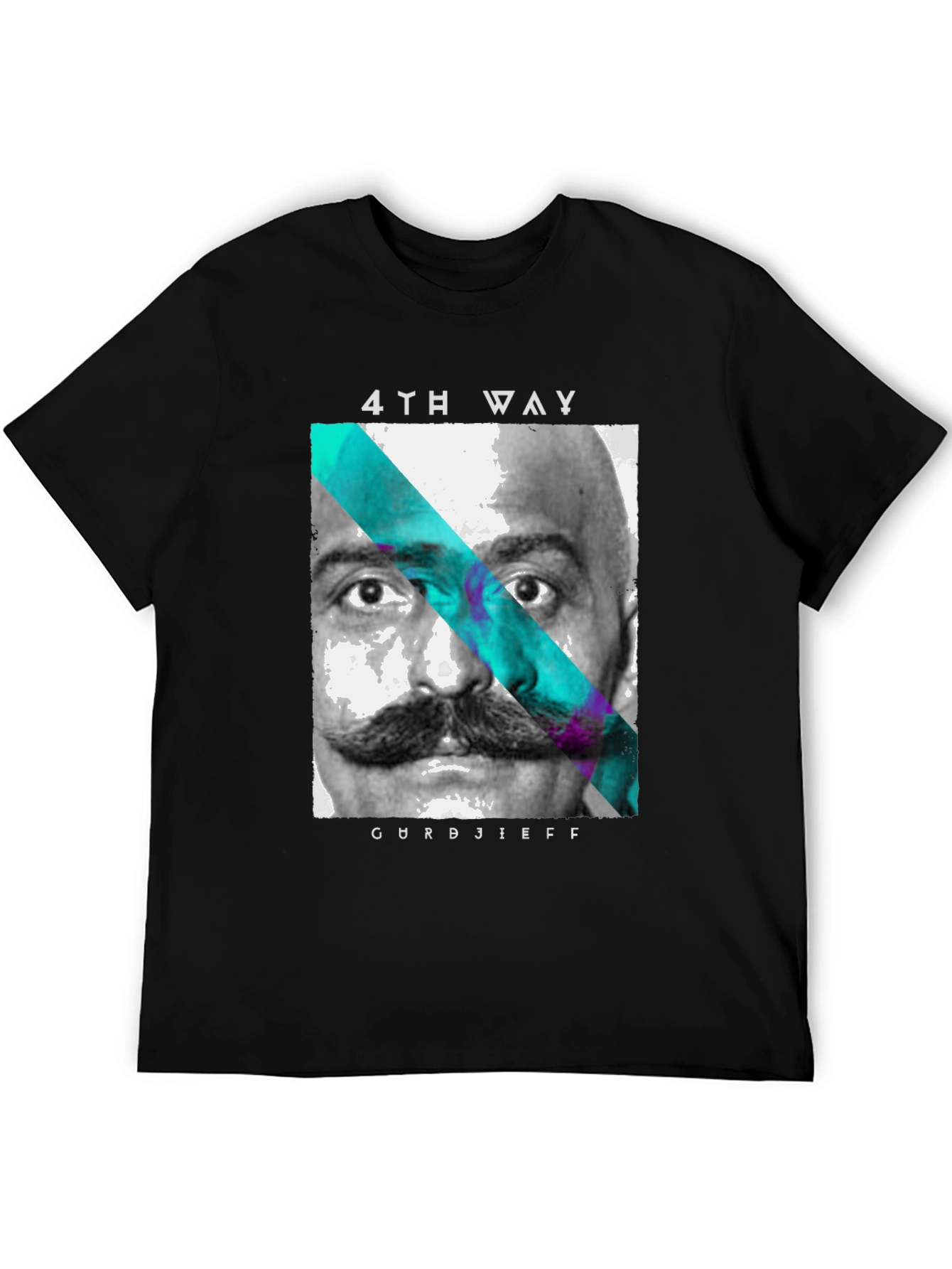 Gurdjieff 4th Way T-Shirt - Black Graphic Tee