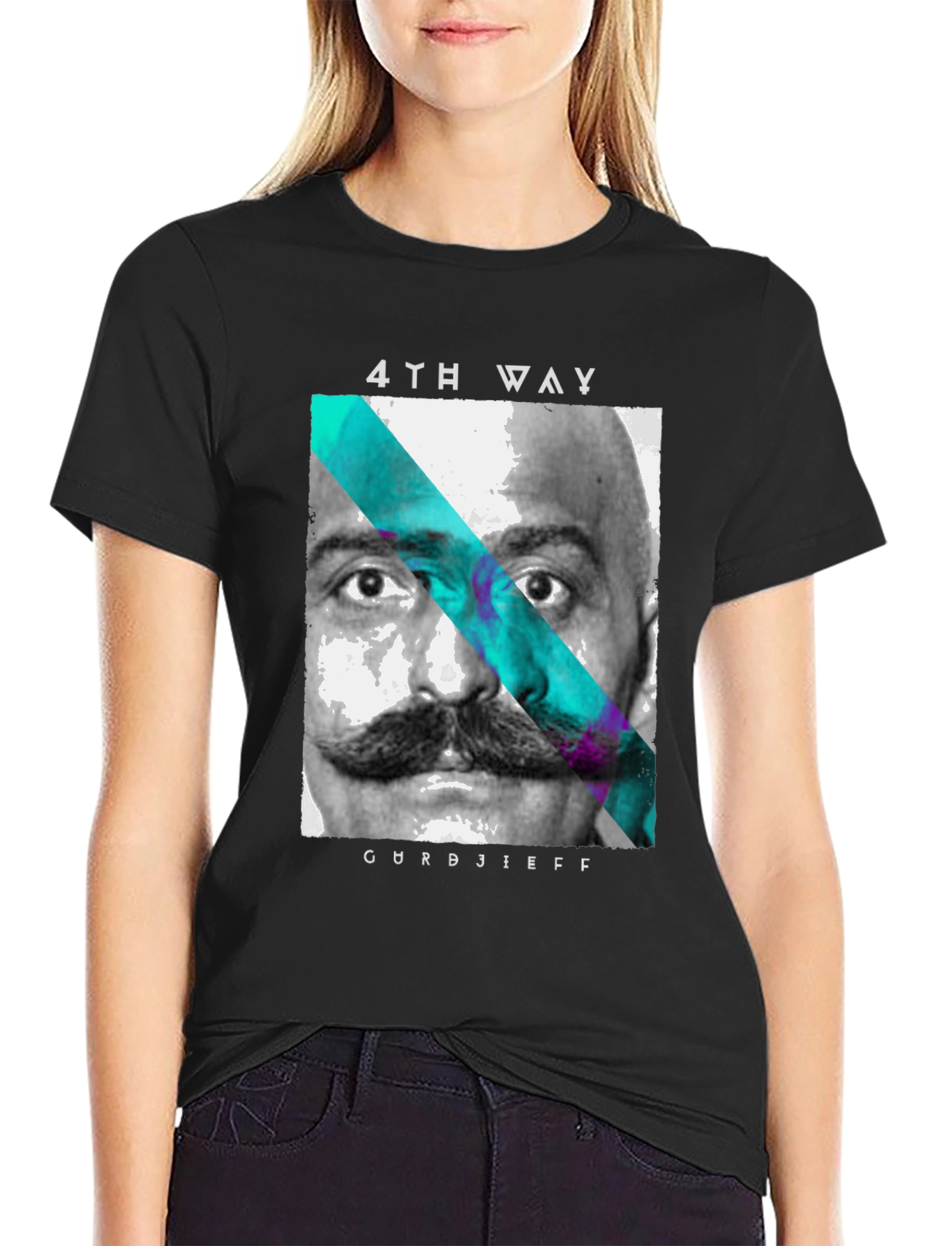 Gurdjieff 4th Way T-Shirt - Black Graphic Tee