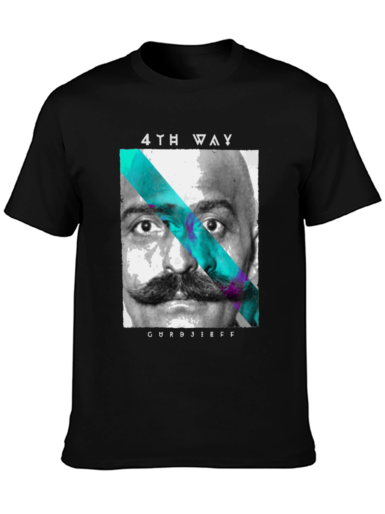 Gurdjieff 4th Way T-Shirt - Black Graphic Tee