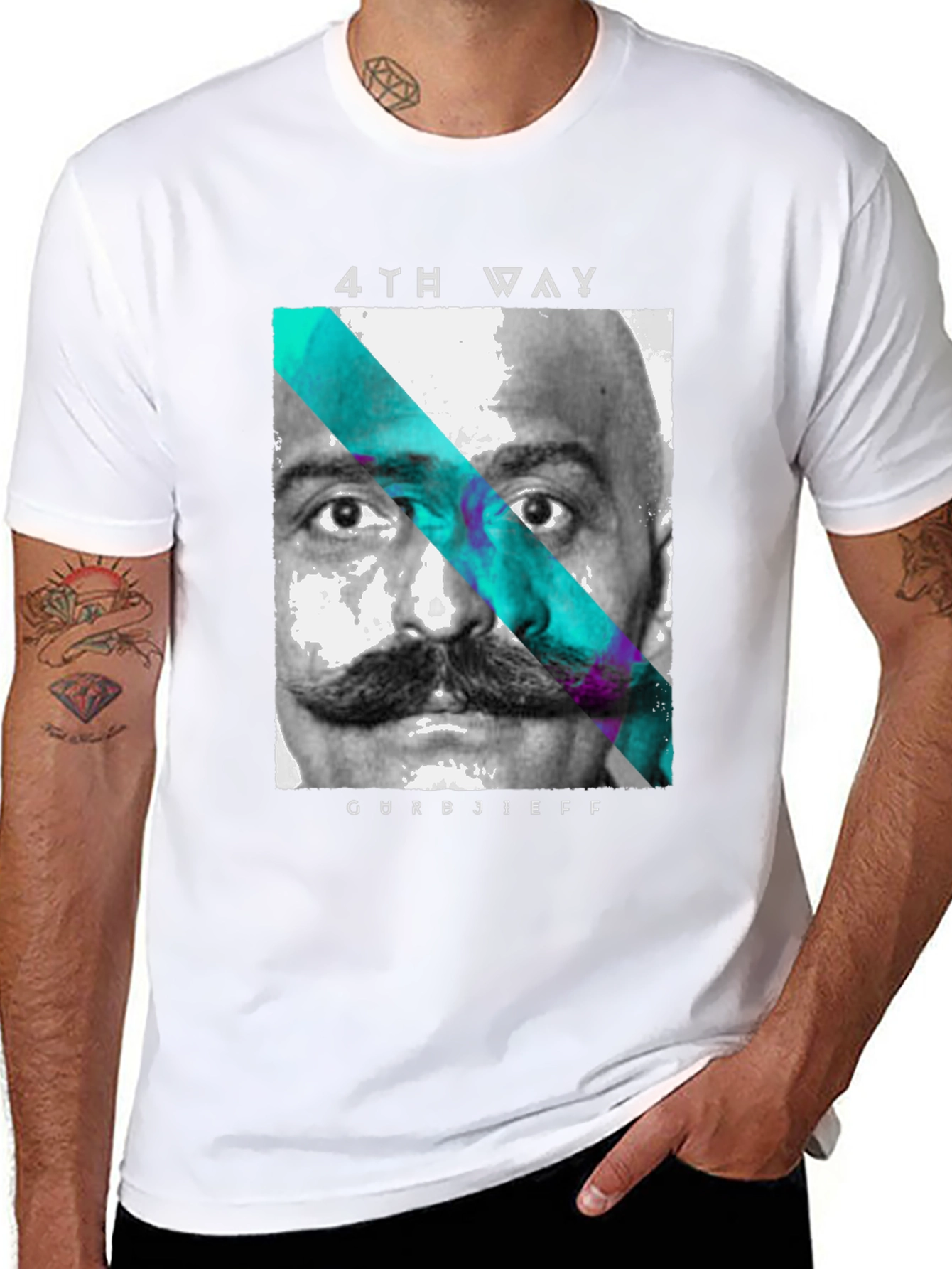 Gurdjieff 4th Way T-Shirt - Black Graphic Tee