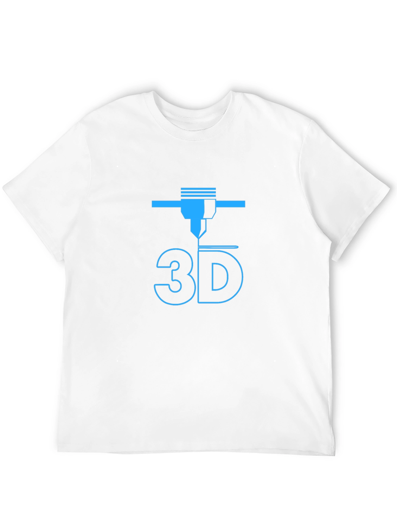 3D Printer Design Black T-Shirt