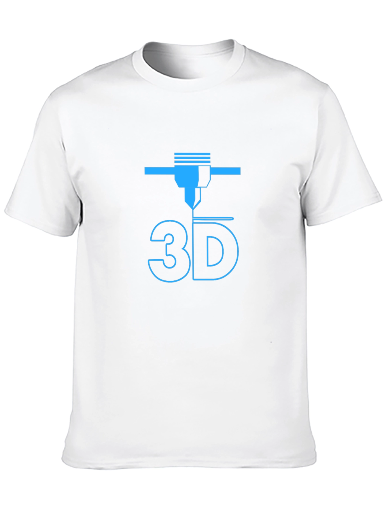 3D Printer Design Black T-Shirt