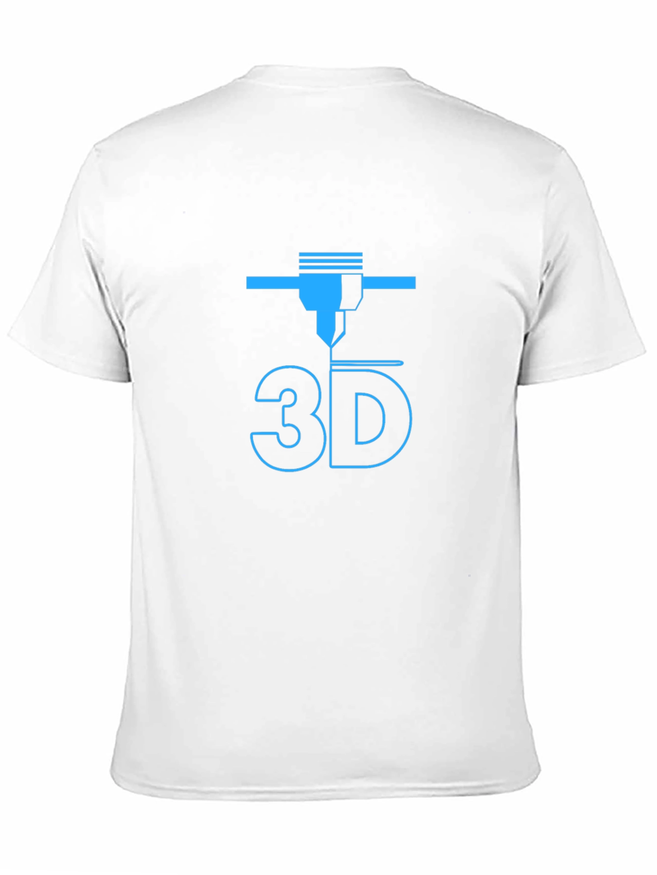3D Printer Design Black T-Shirt