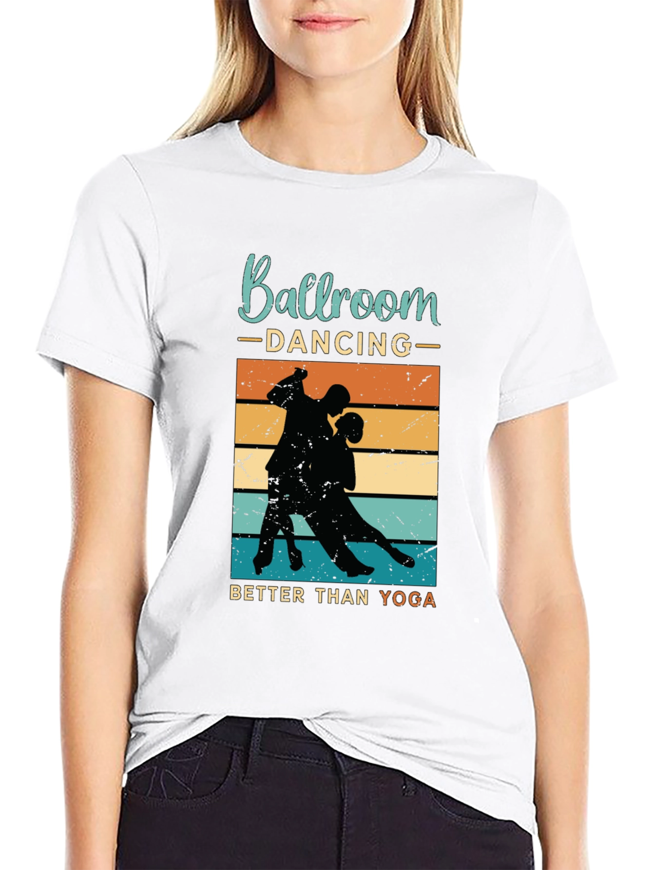 Ballroom Dancing Better Than Yoga Graphic Tee