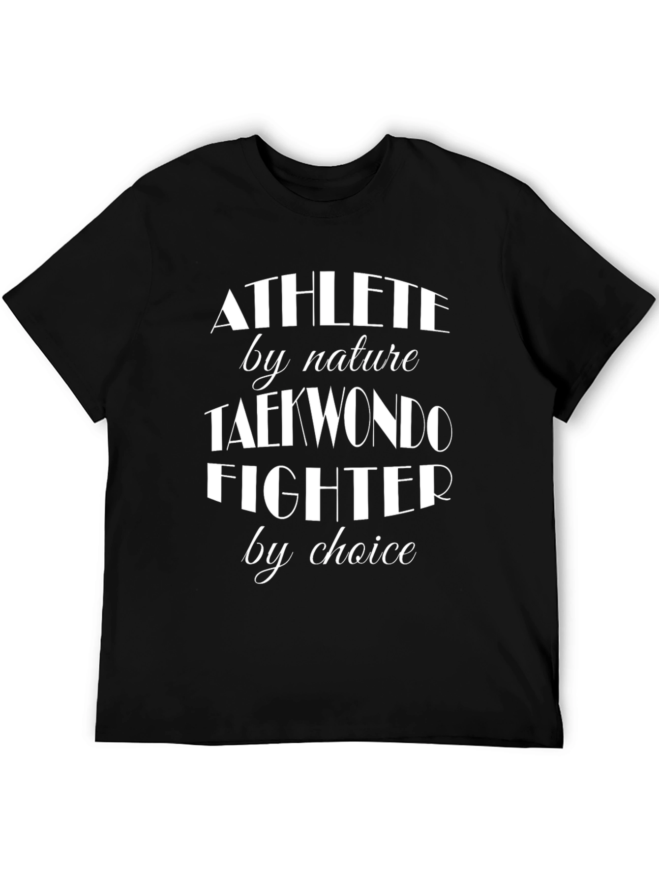 Athlete Taekwondo Fighter Graphic Tee