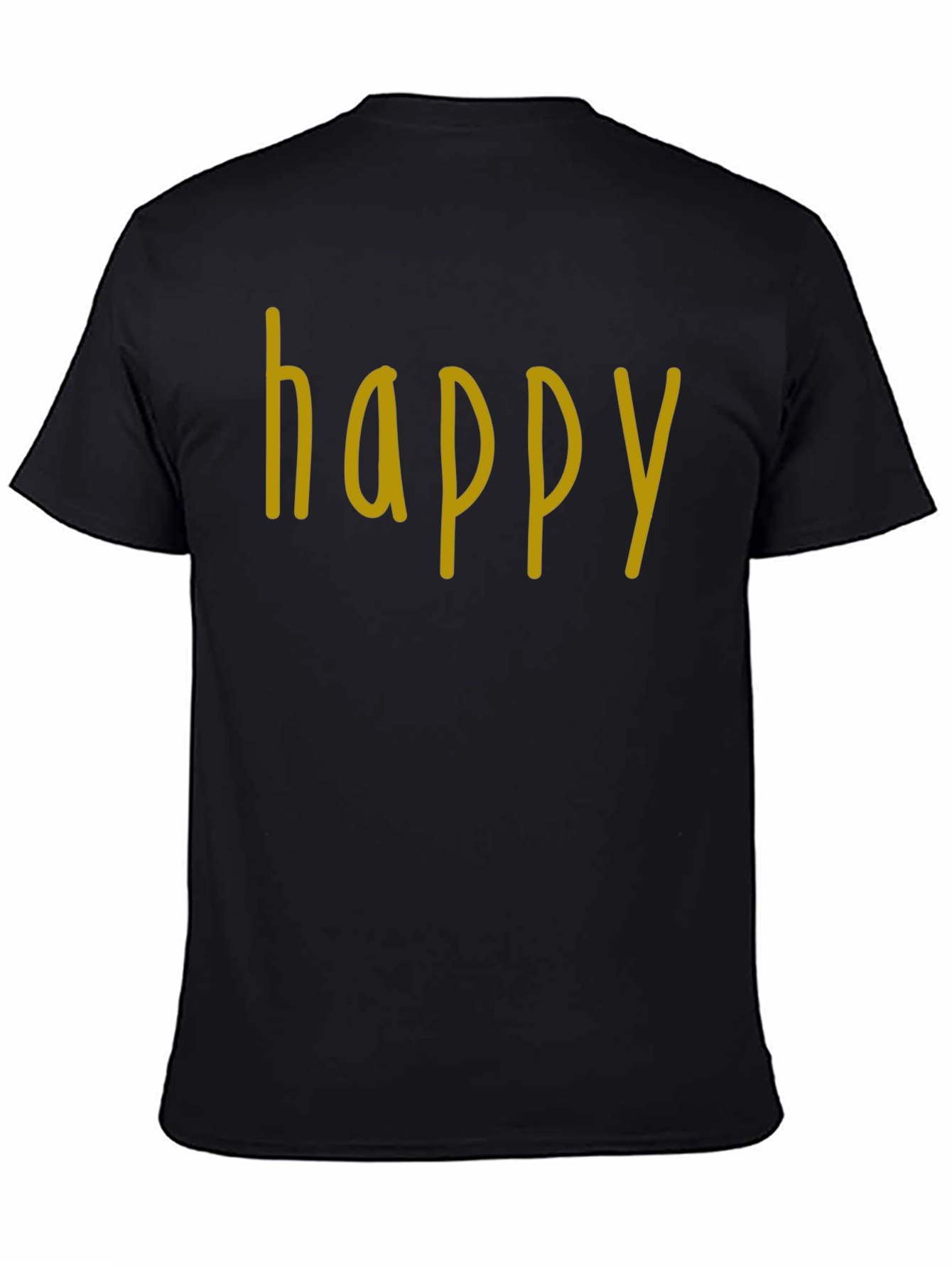 Happy Graphic T-Shirt - Casual Wear