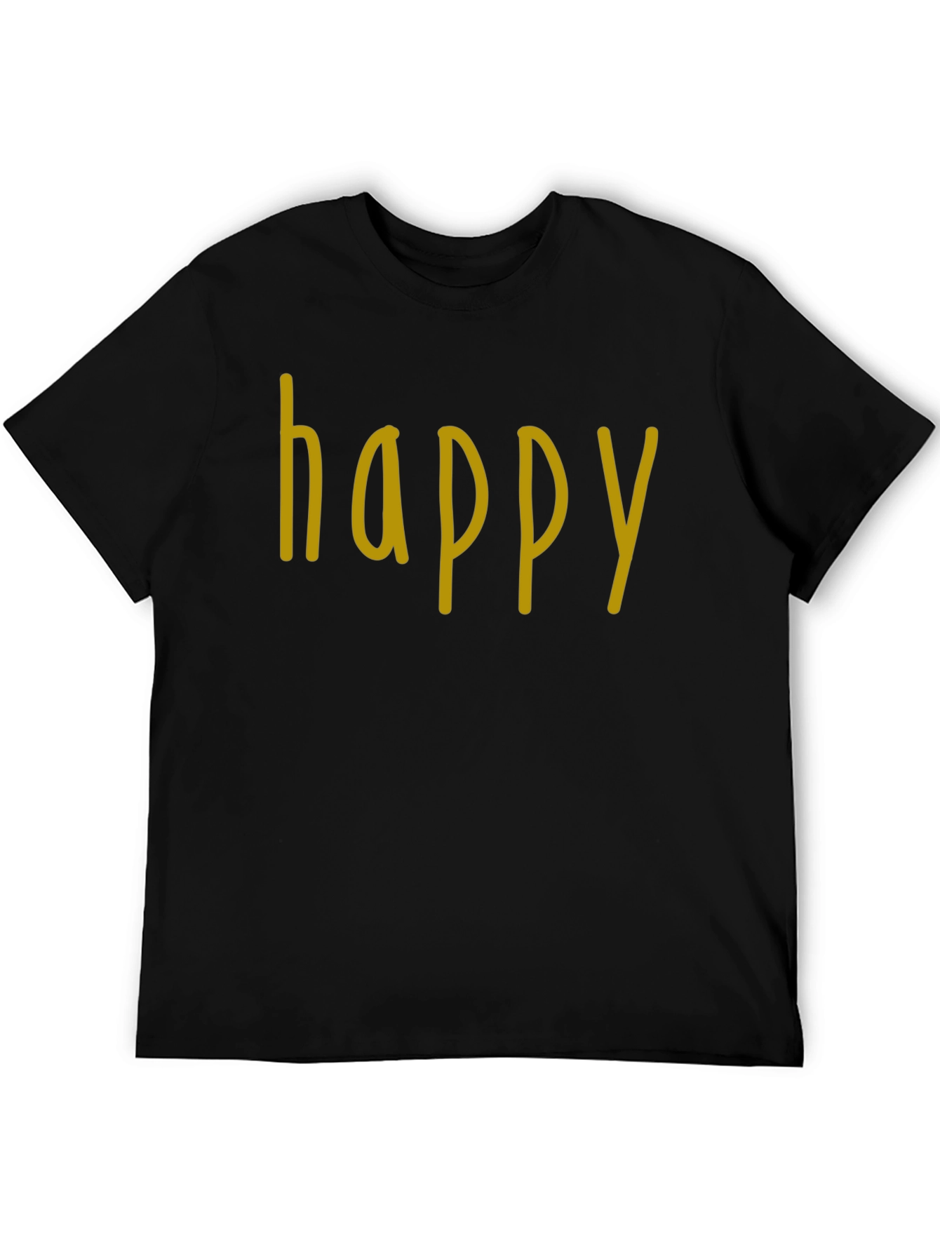 Happy Graphic T-Shirt - Casual Wear