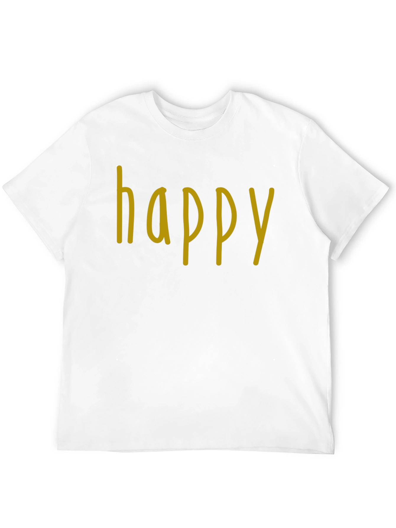 Happy Graphic T-Shirt - Casual Wear
