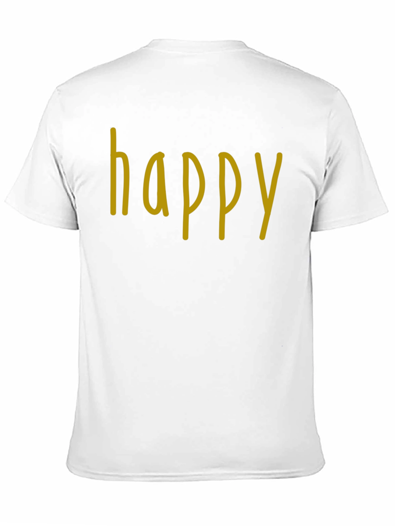 Happy Graphic T-Shirt - Casual Wear