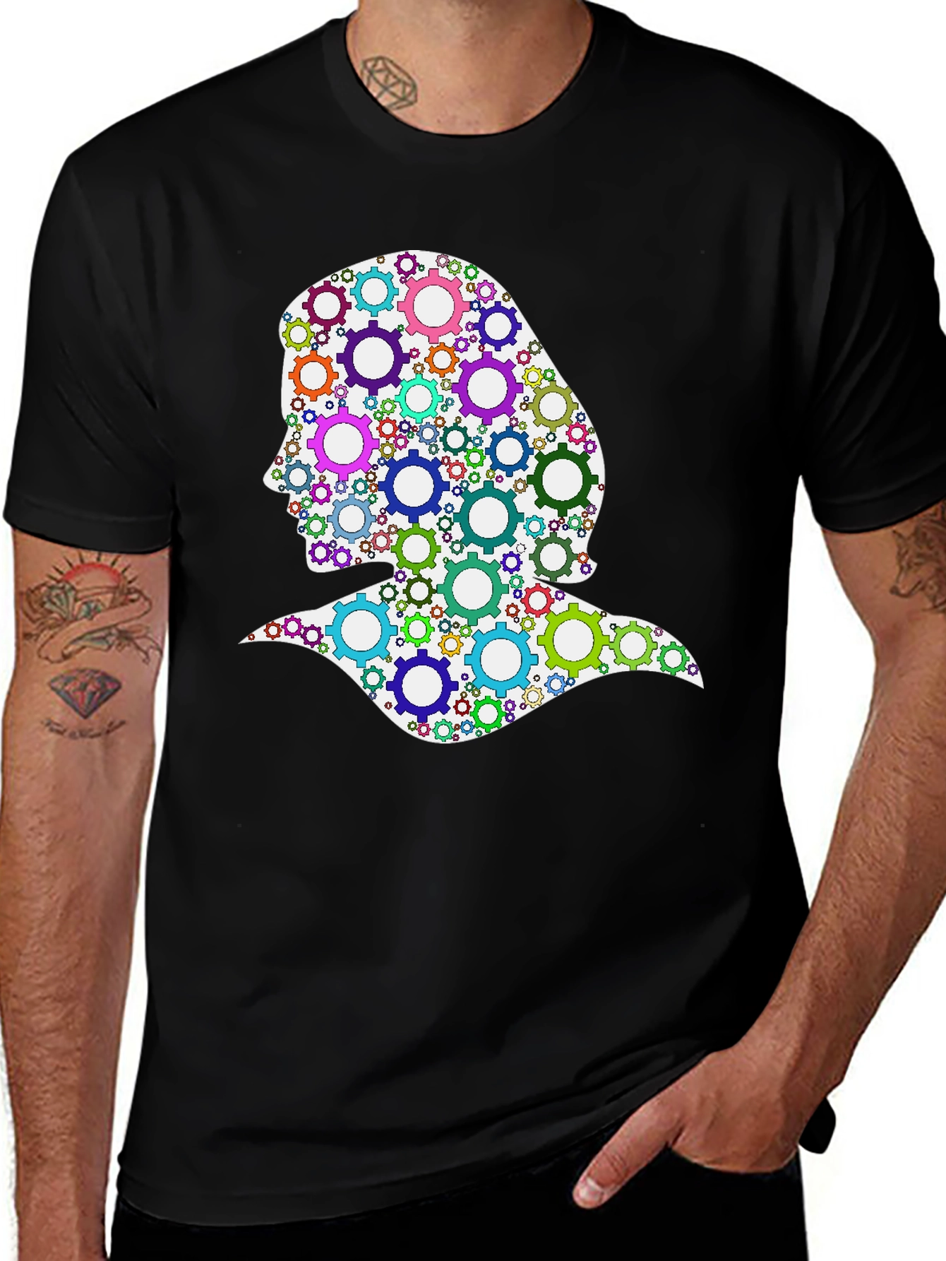 Gear Mind T-Shirt - Creative Thinking Tee
