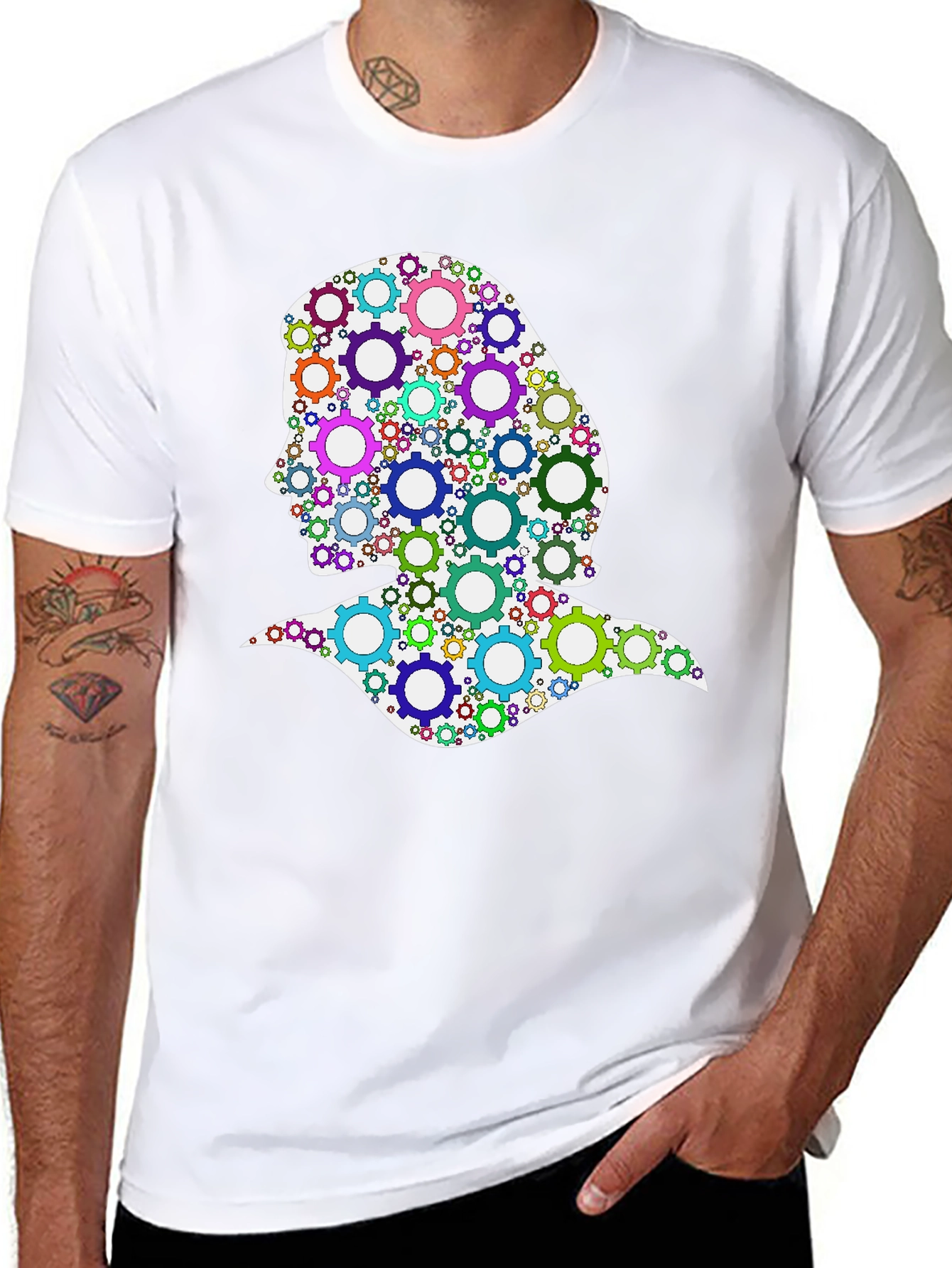 Gear Mind T-Shirt - Creative Thinking Tee