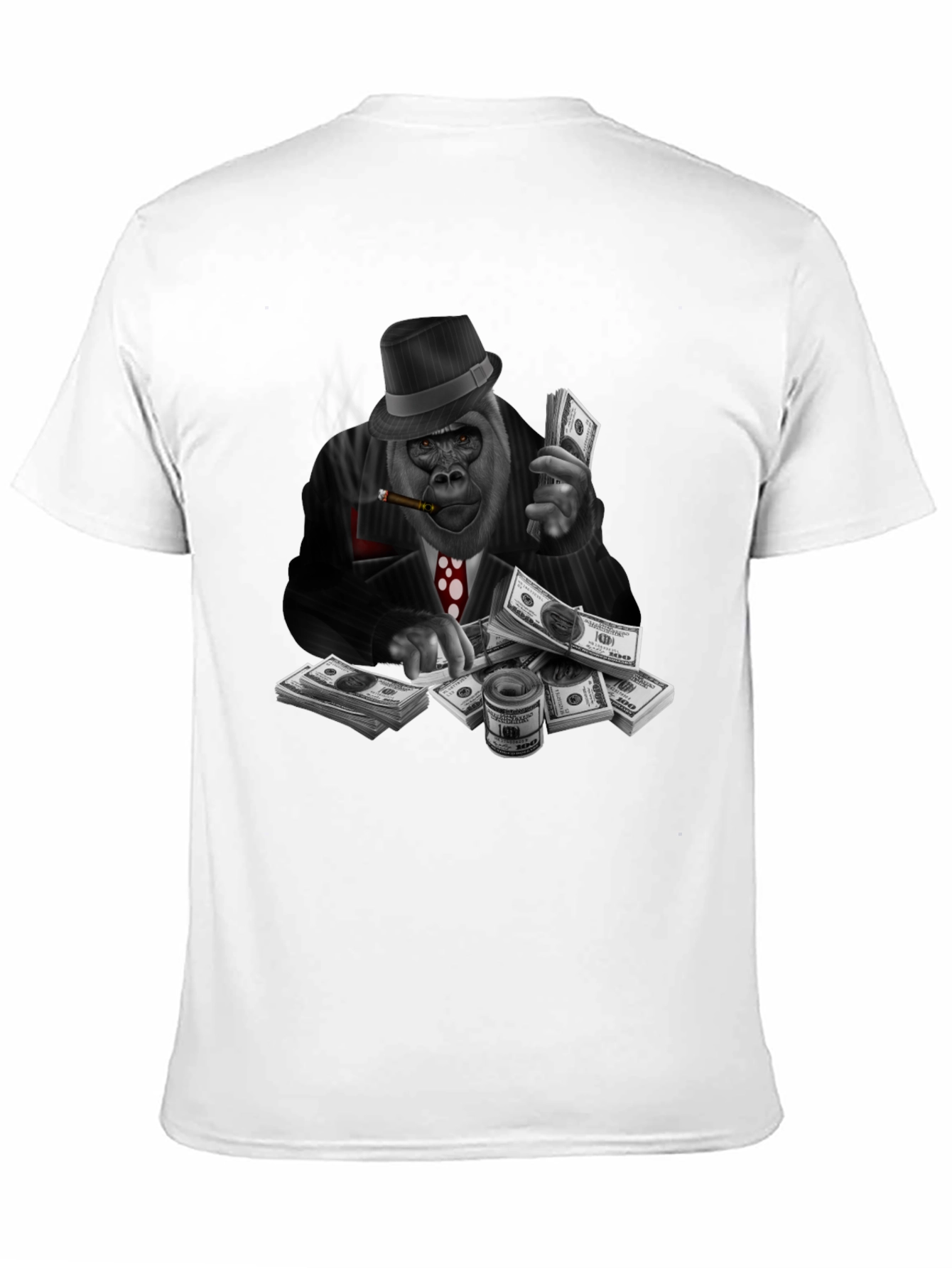 Gorilla Gangster Graphic Tee - Black