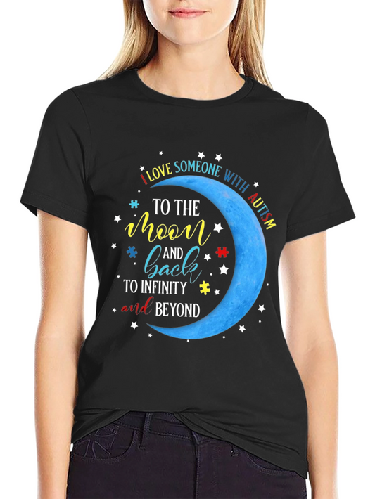 Autism Awareness T-Shirt: Love to the Moon and Back