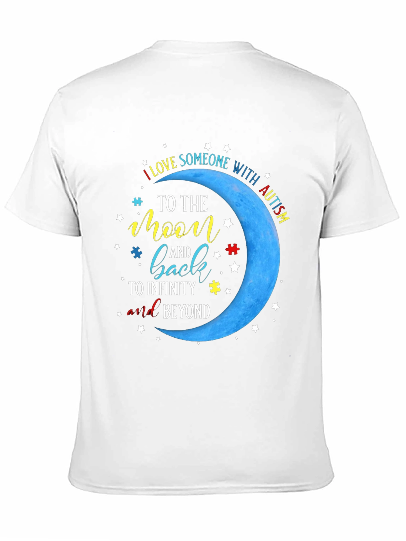 Autism Awareness T-Shirt: Love to the Moon and Back