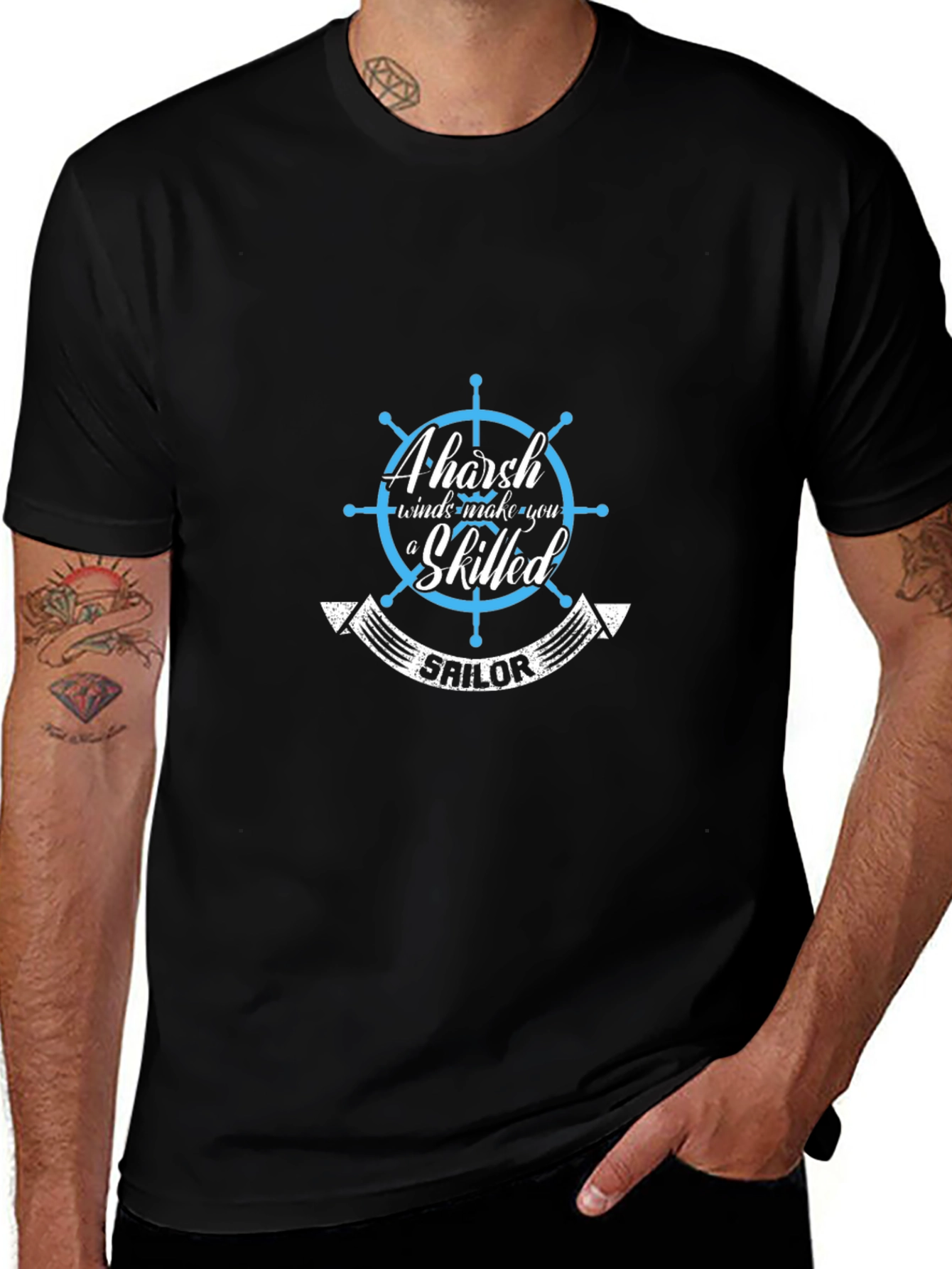 Ahoy Sailor! Personalized Graphic T-Shirt